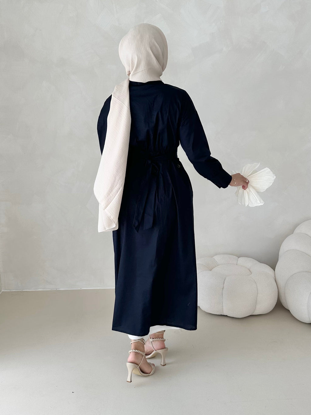 Kamari avec une taille définie