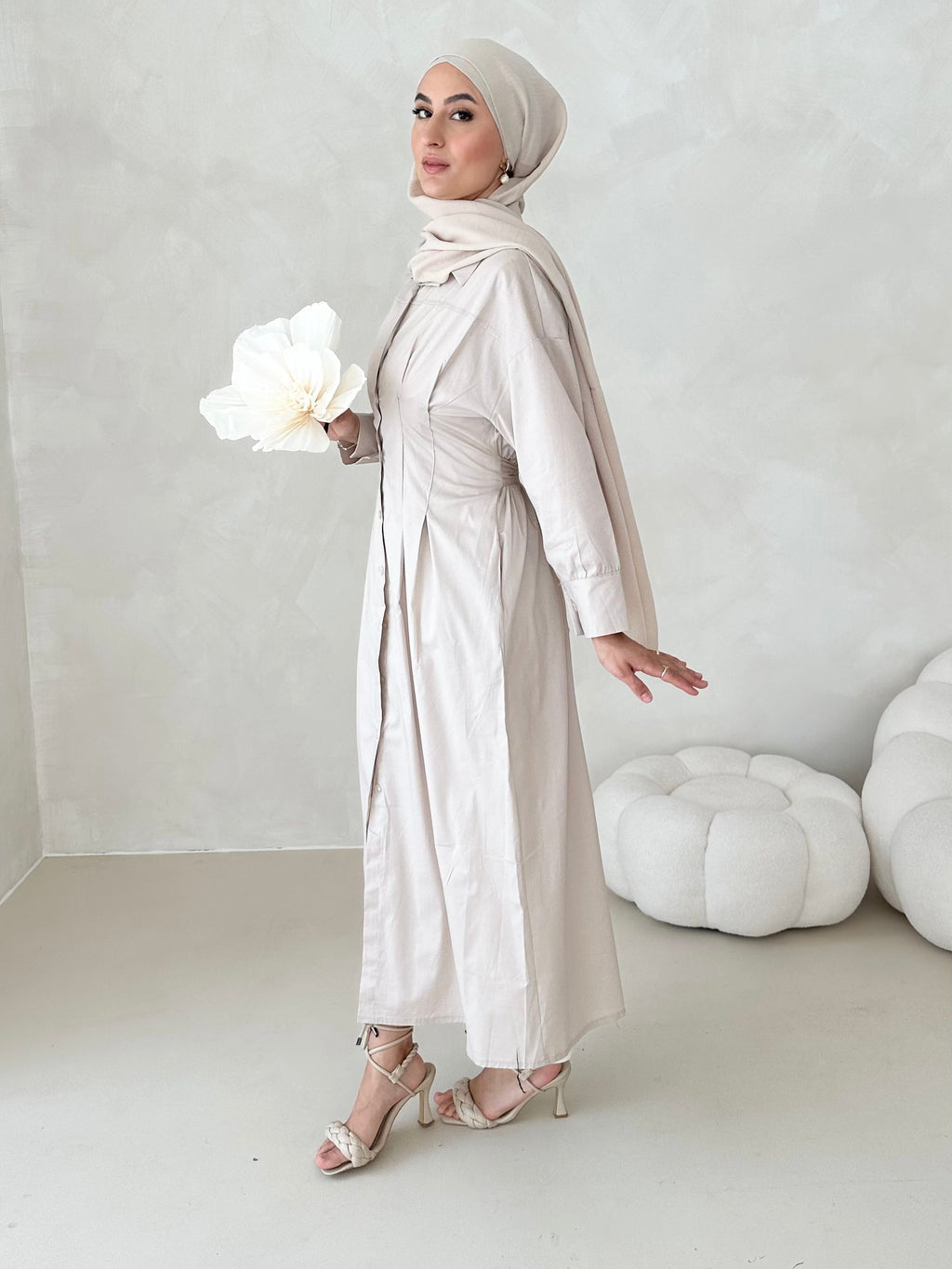 Kamari avec une taille définie