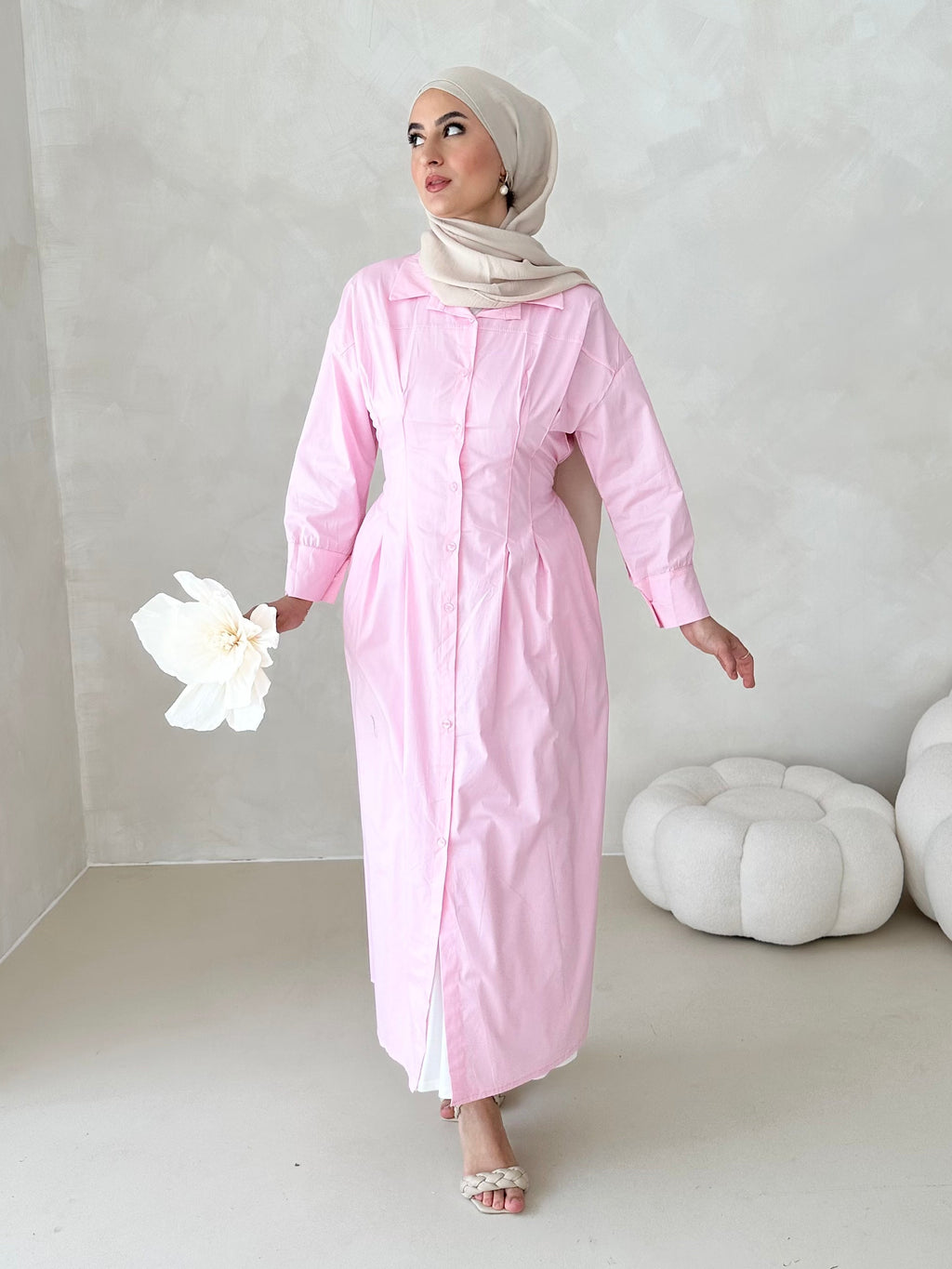 Kamari avec une taille définie