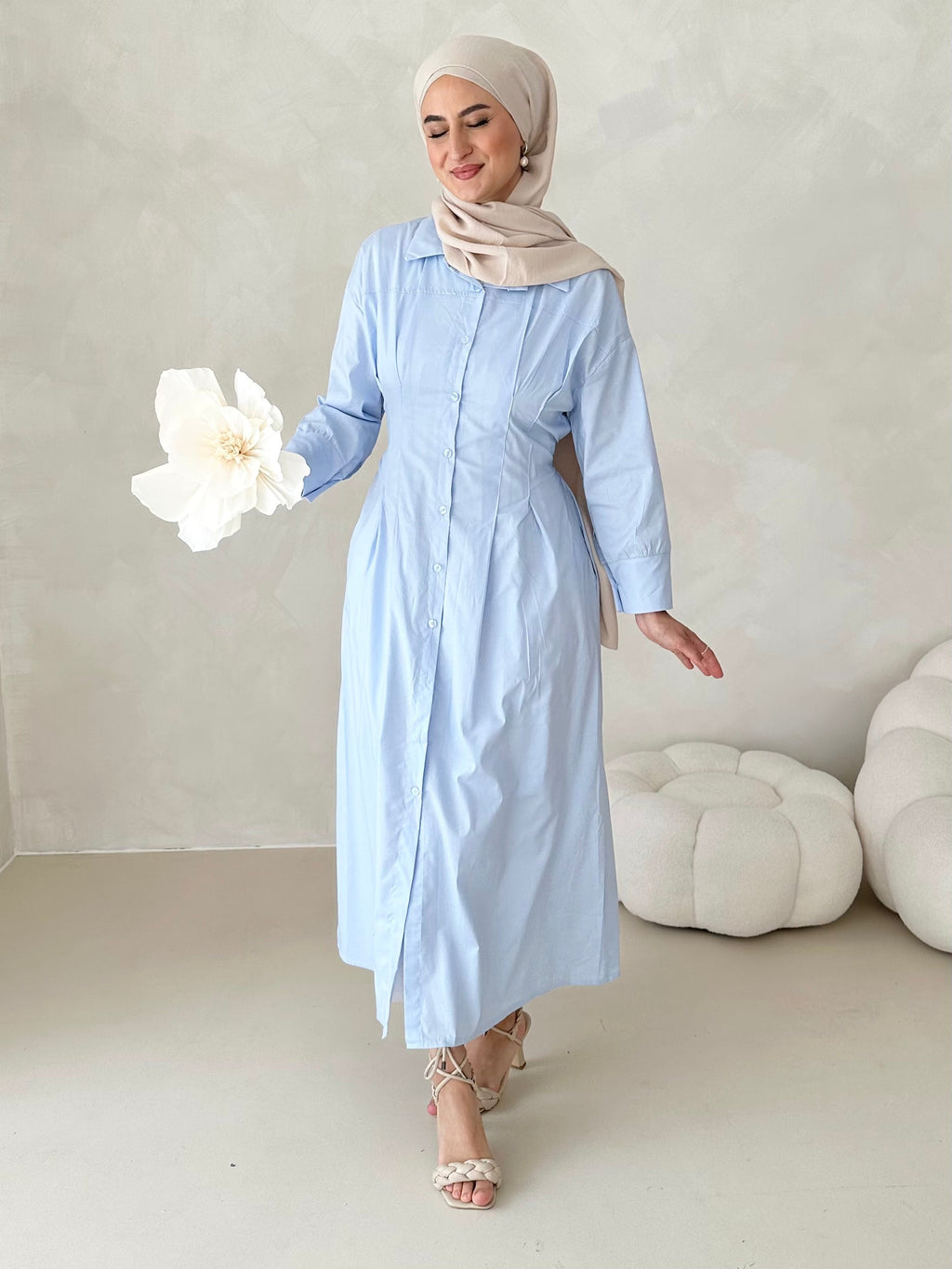 Kamari avec une taille définie