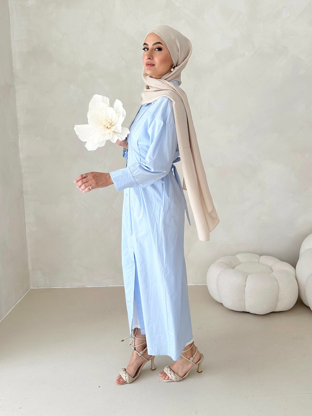 Kamari avec une taille définie