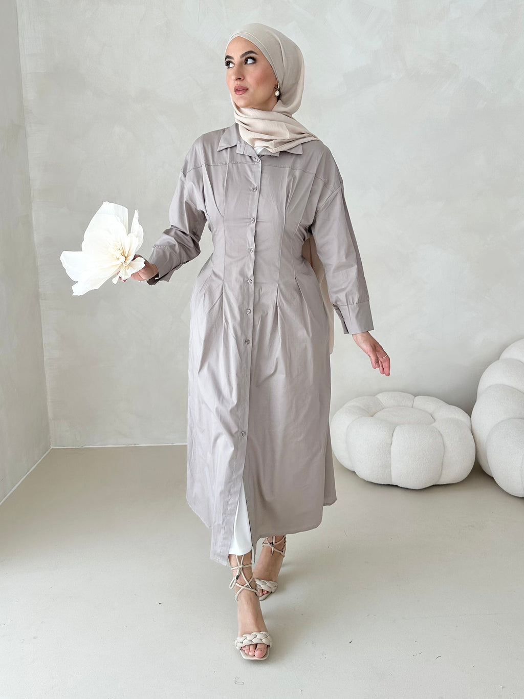 Kamari avec une taille définie