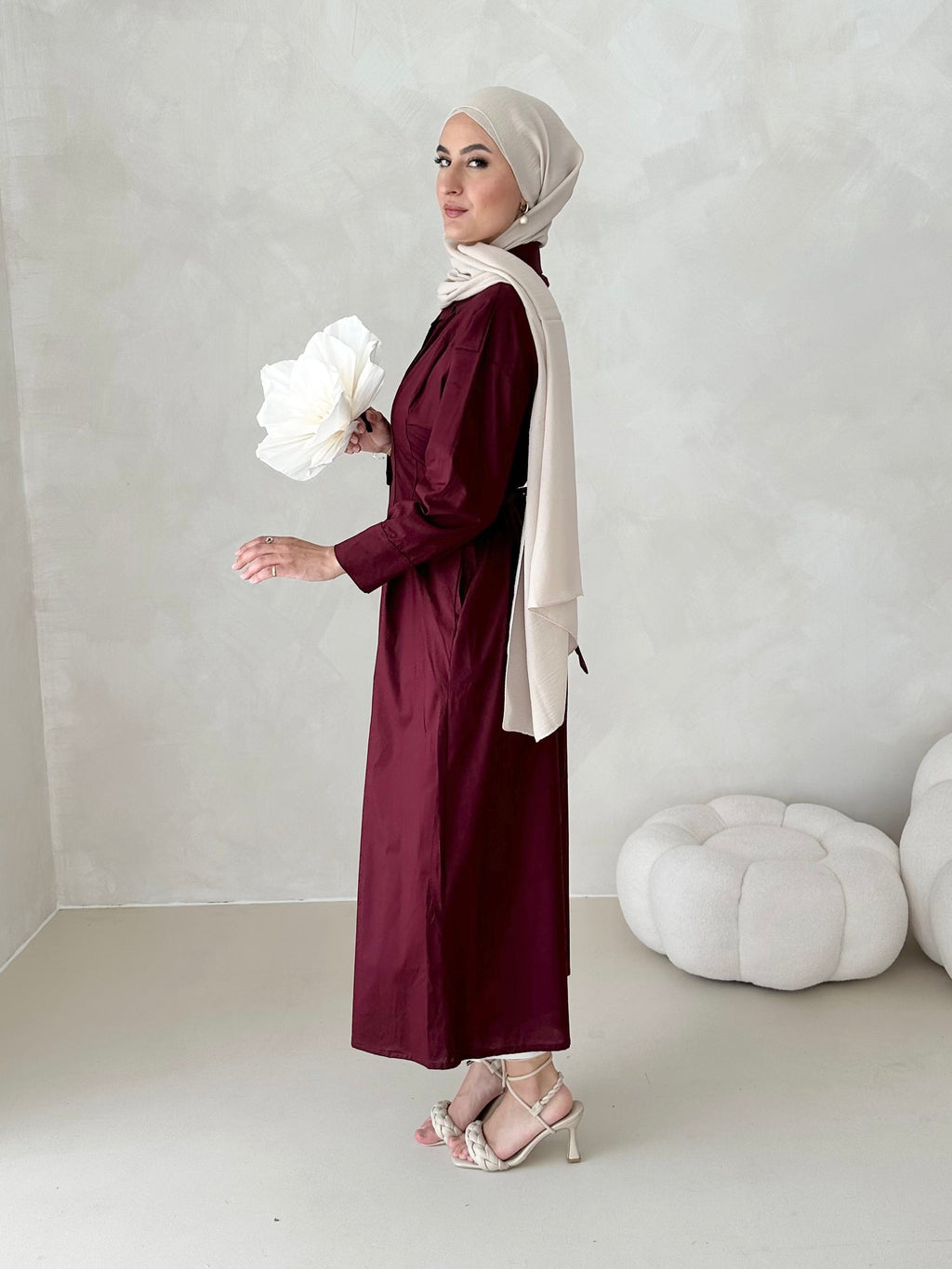 Kamari avec une taille définie