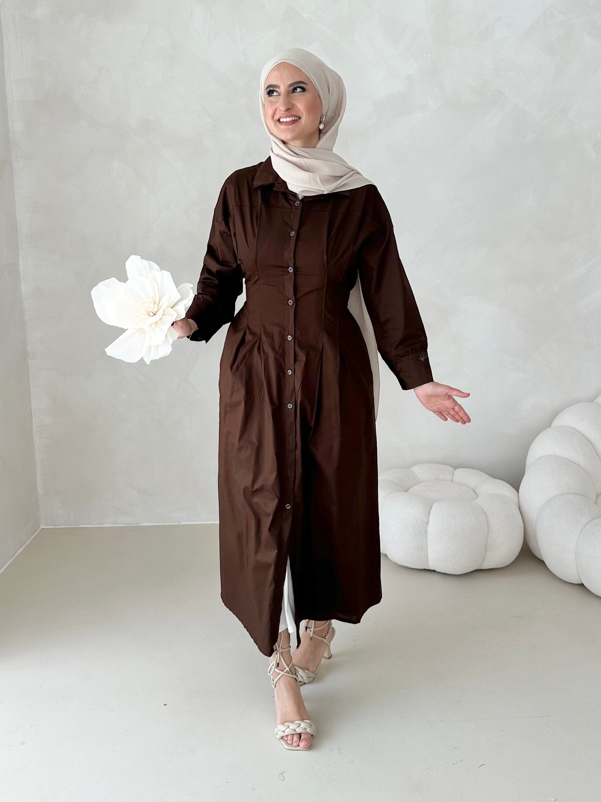 Kamari avec une taille définie