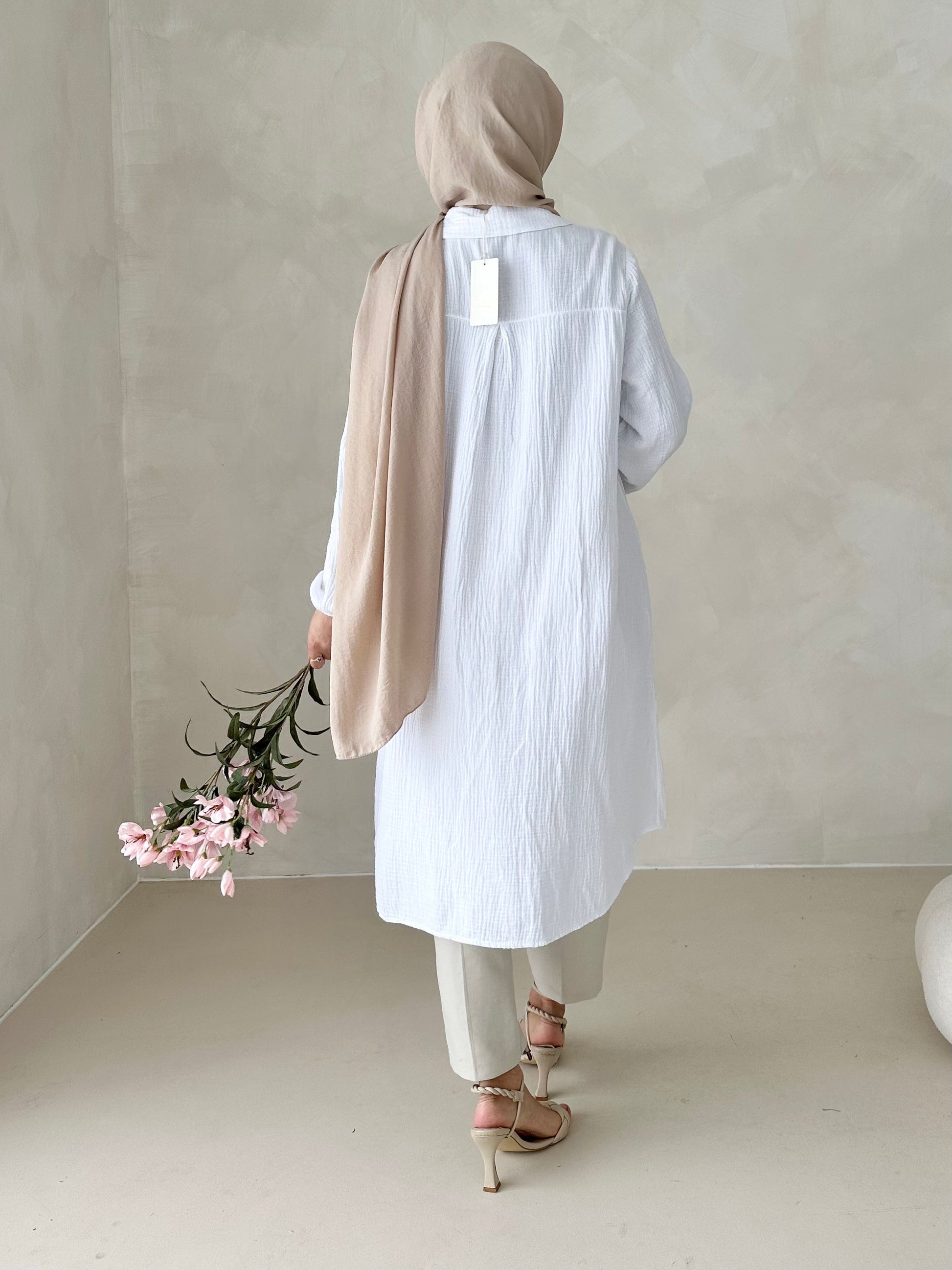 Tunique en mousseline