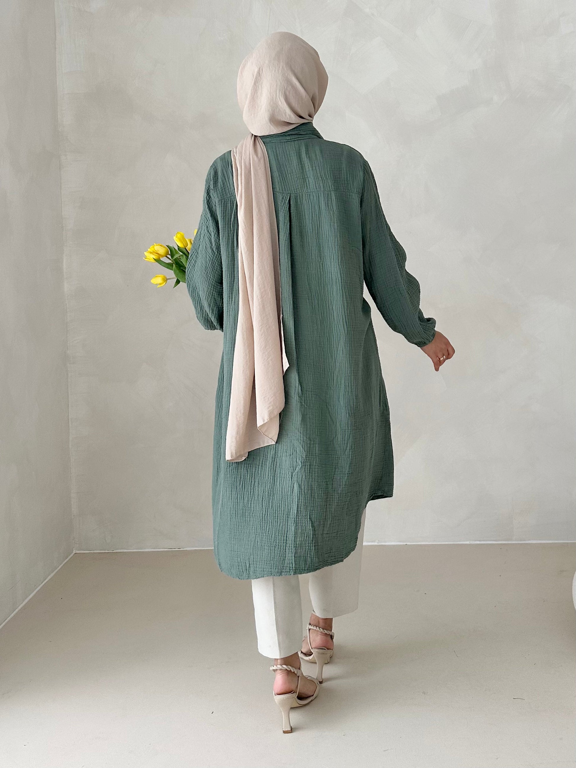 Tunique en mousseline