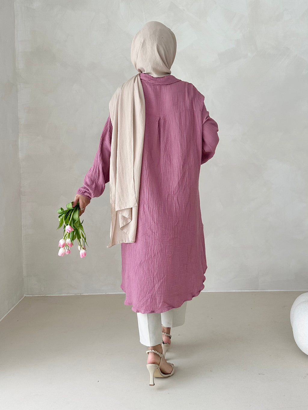 Tunique en mousseline