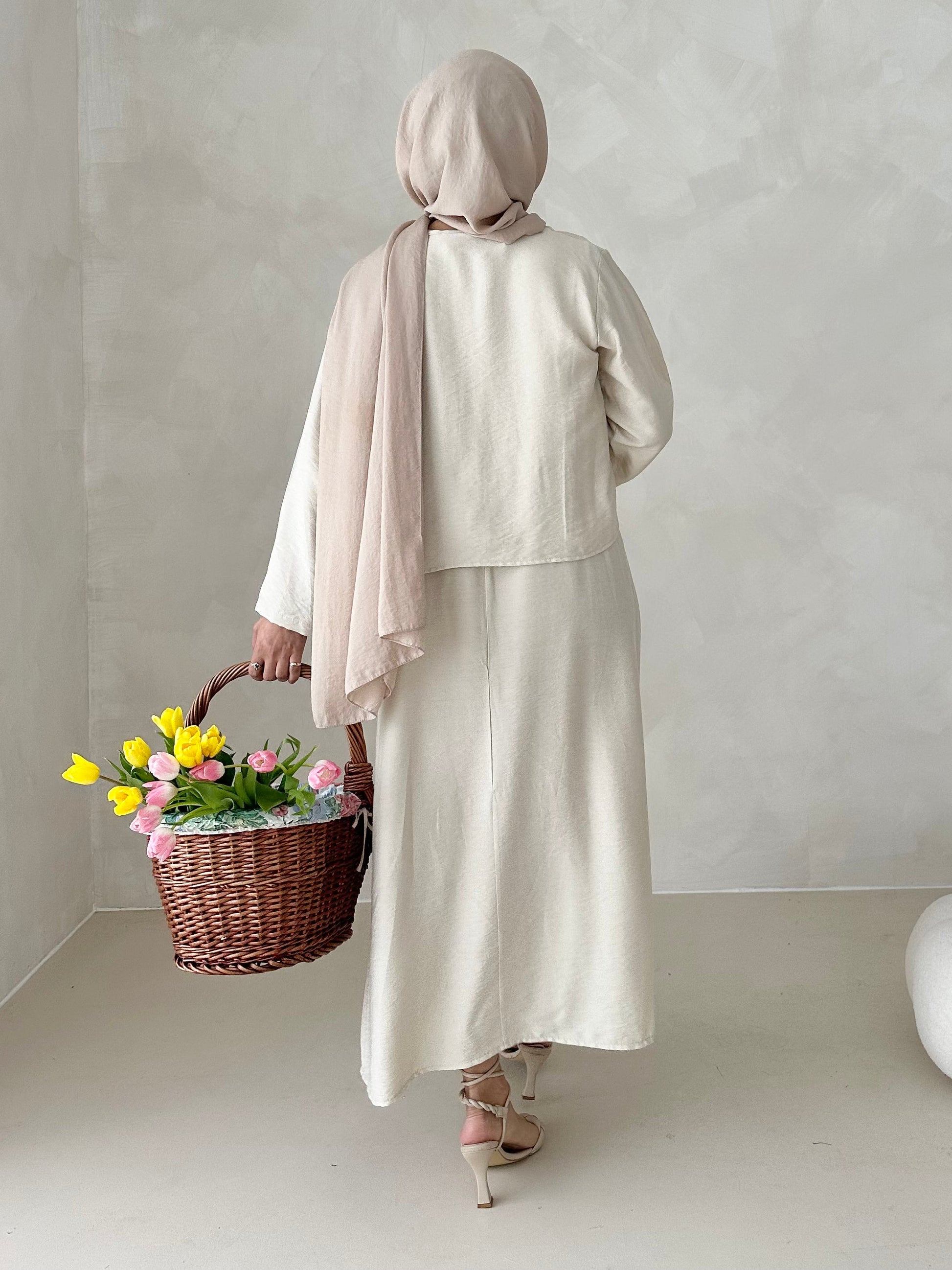 Robe cloche deux pièces