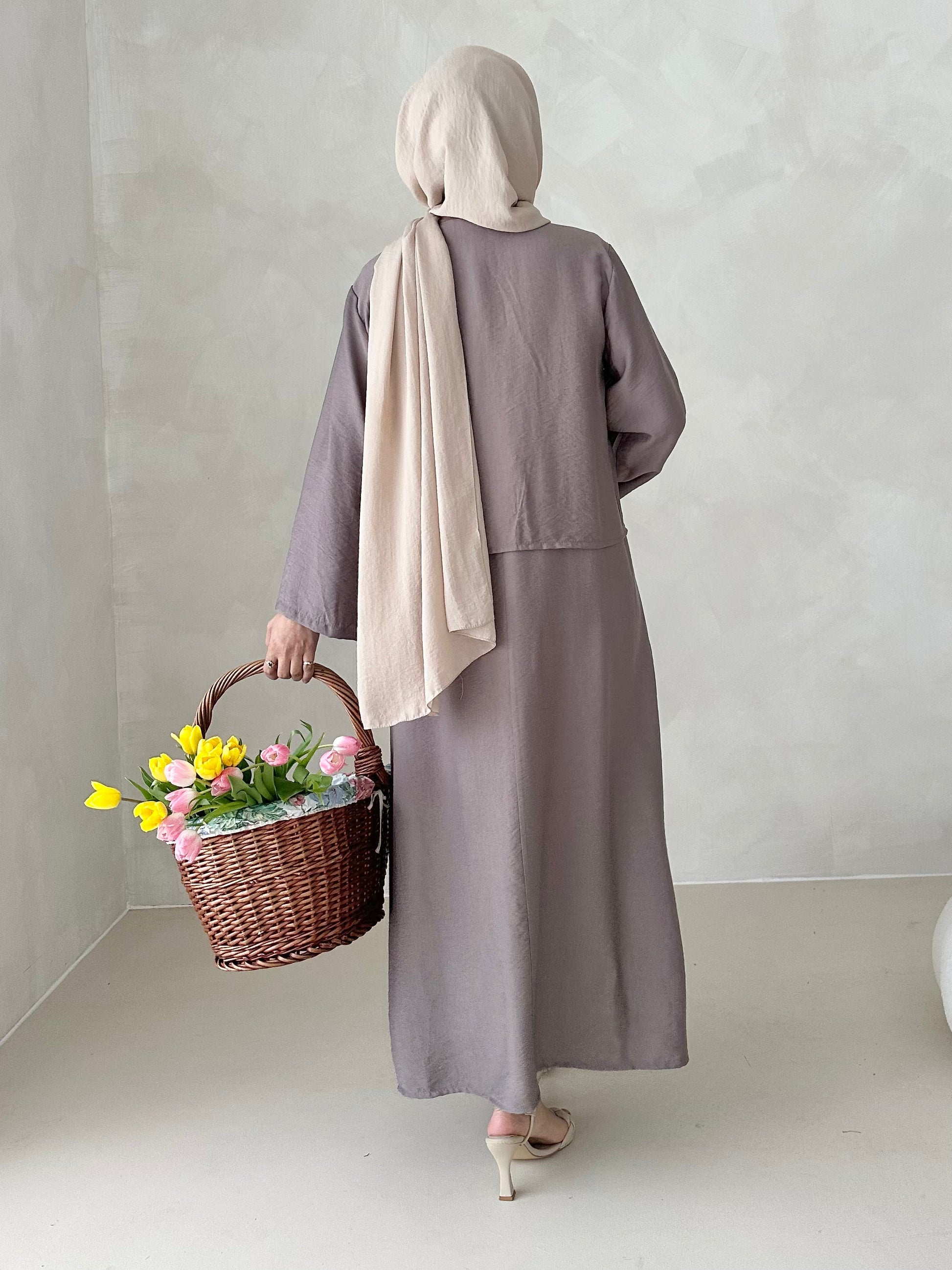 Robe cloche deux pièces