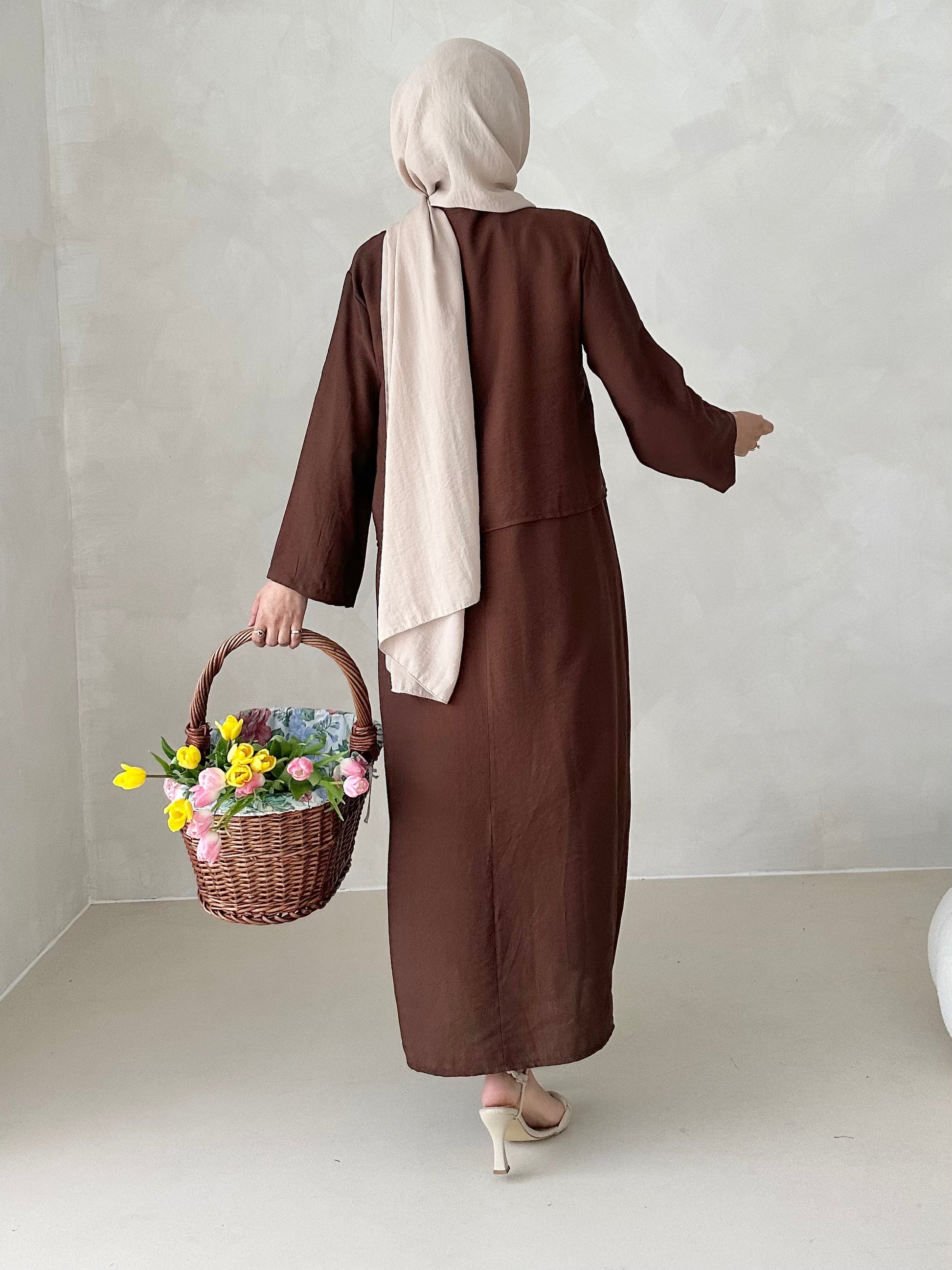 Robe cloche deux pièces