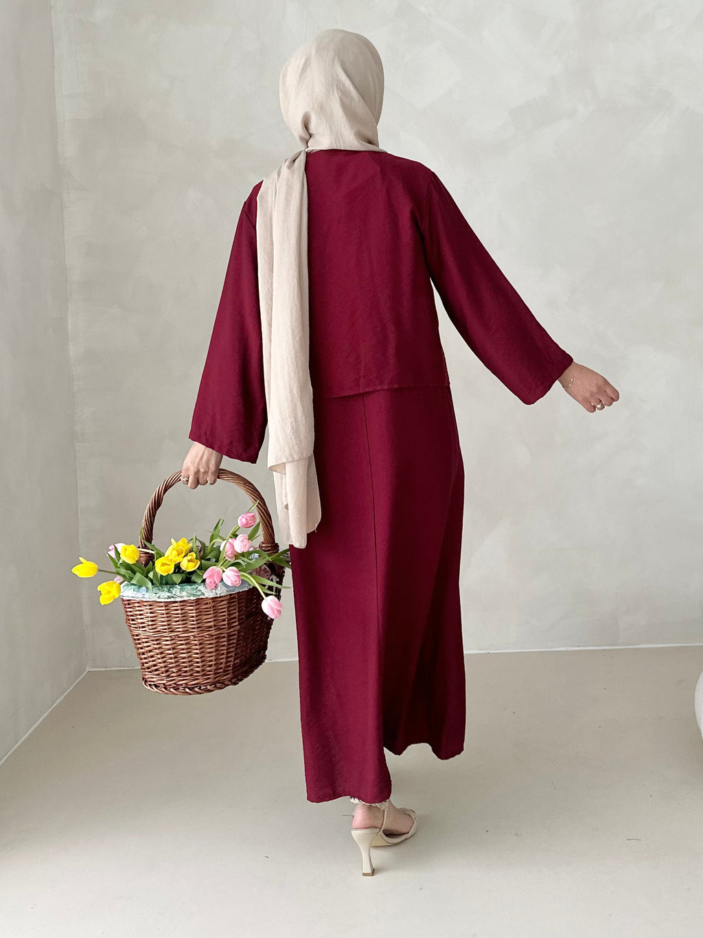 Robe cloche deux pièces