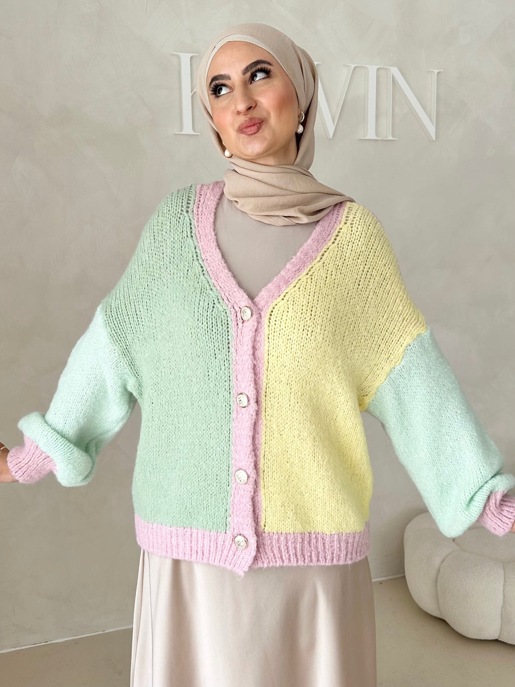 Cardigan pastel