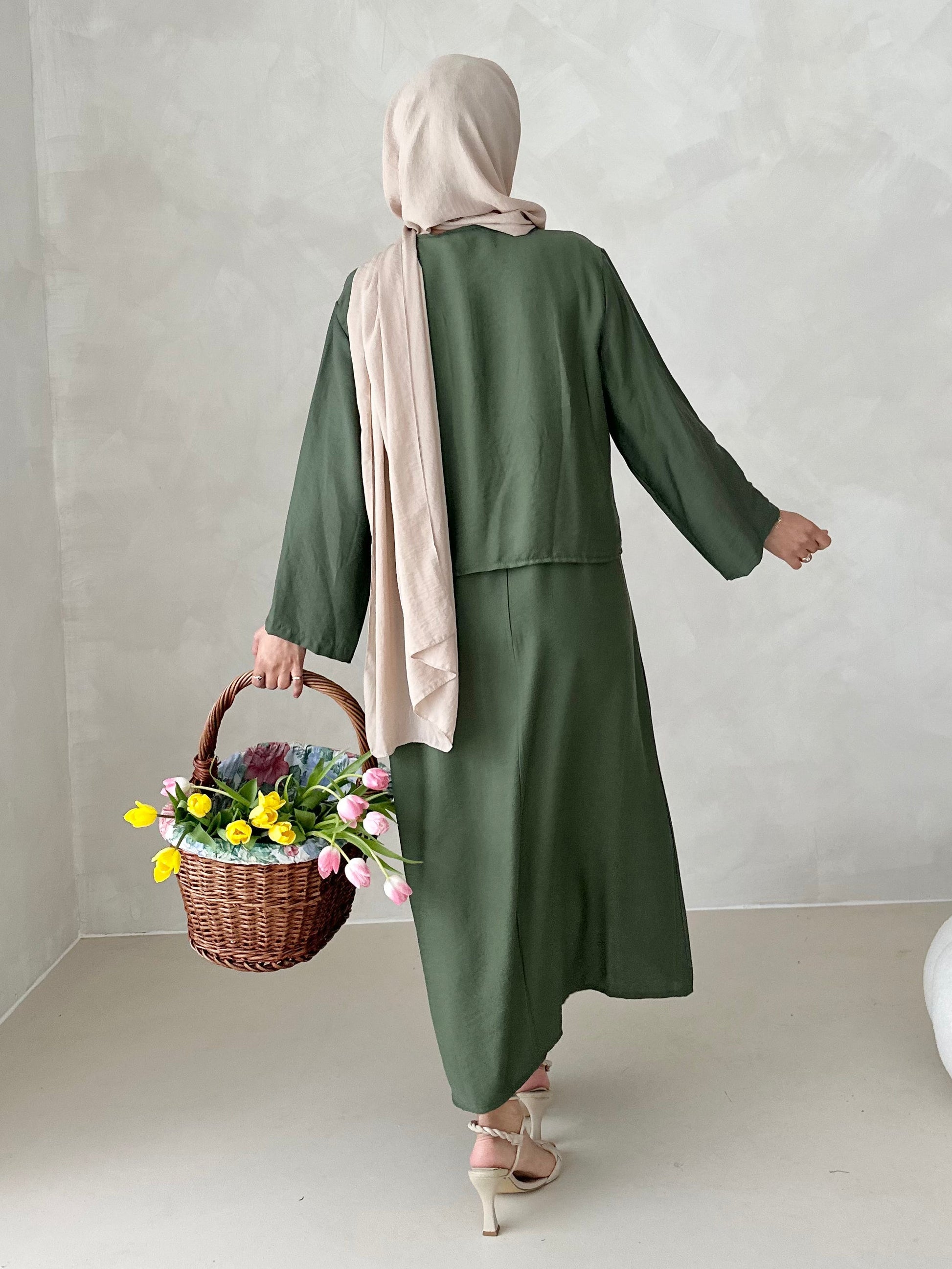 Robe cloche deux pièces