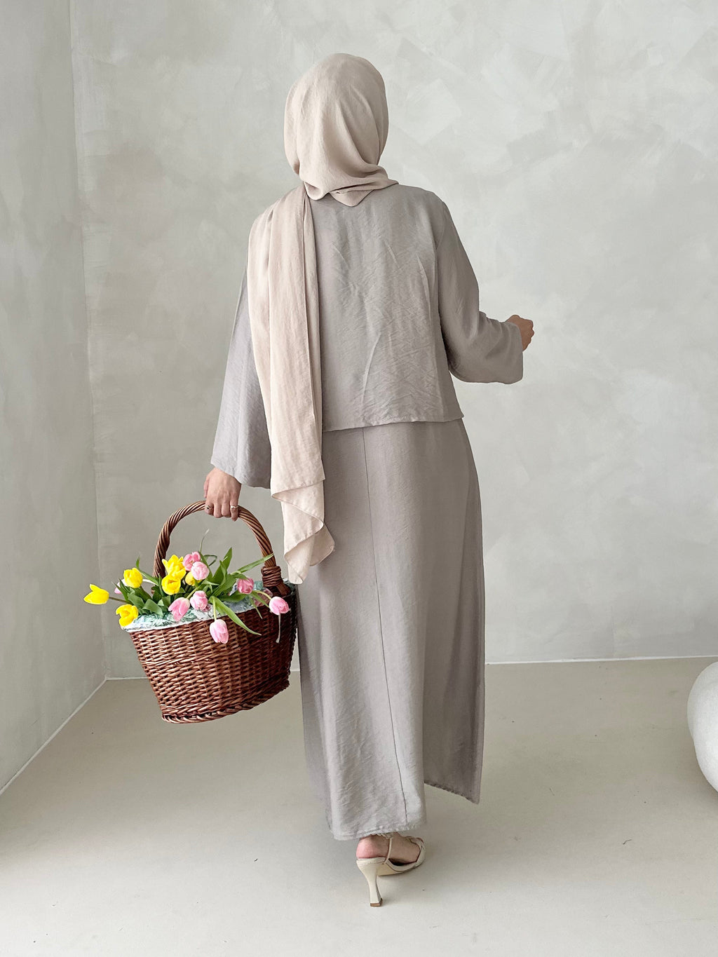 Robe cloche deux pièces