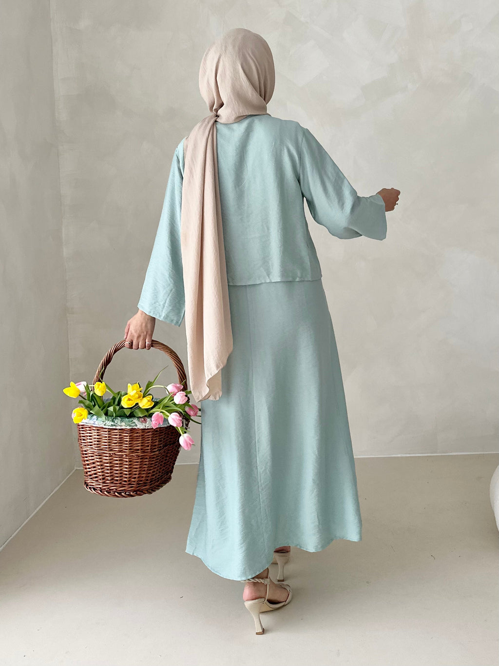 Robe cloche deux pièces