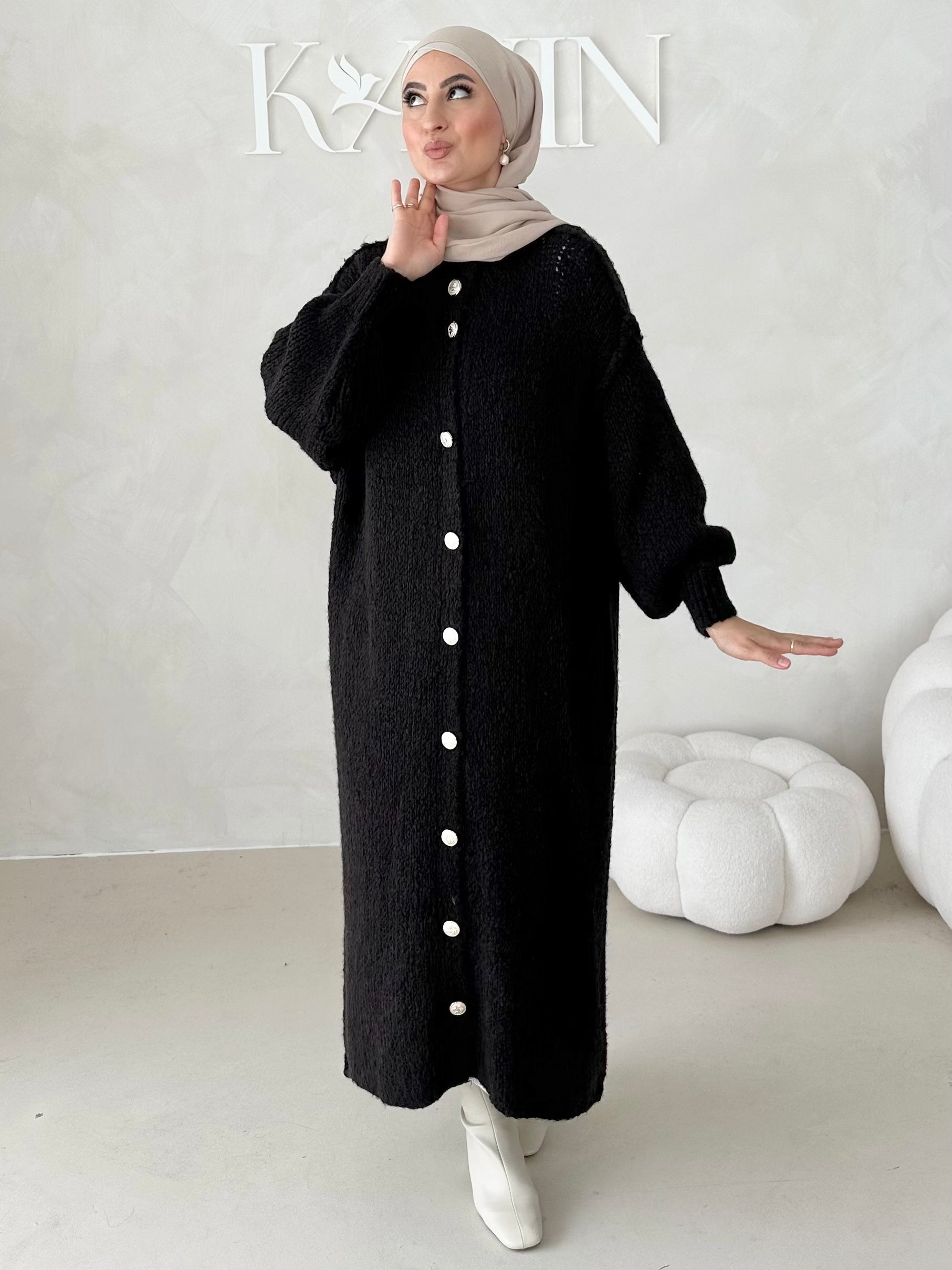 Cardigan LONG Cloche