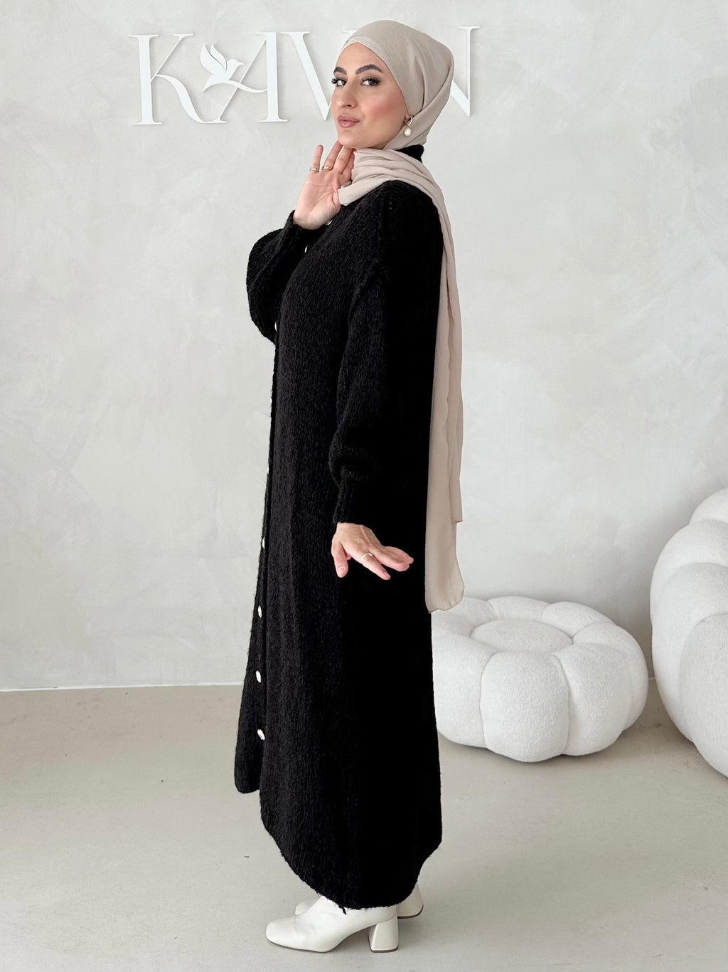 Cardigan LONG Cloche