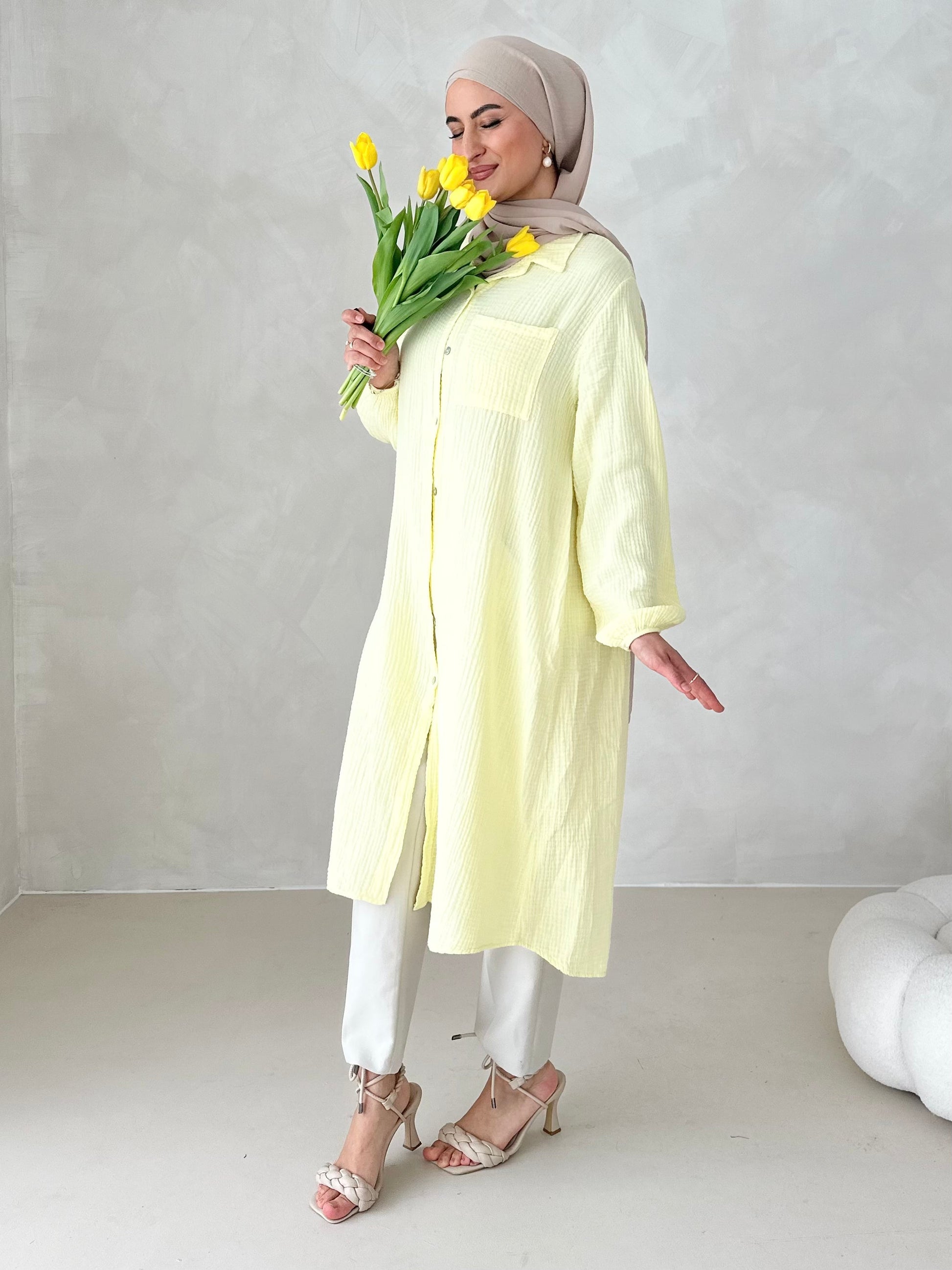 Tunique en mousseline