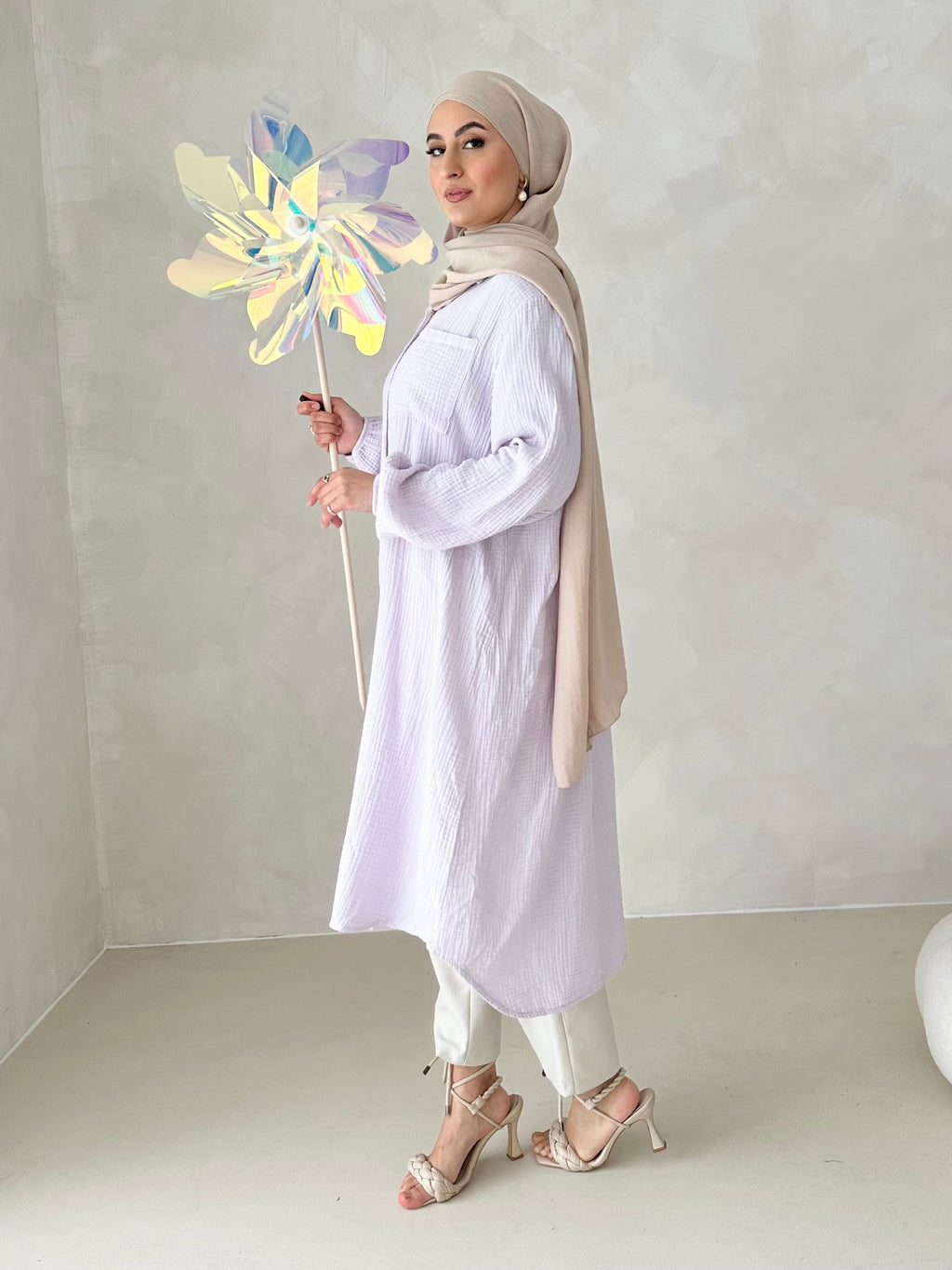 Tunique en mousseline