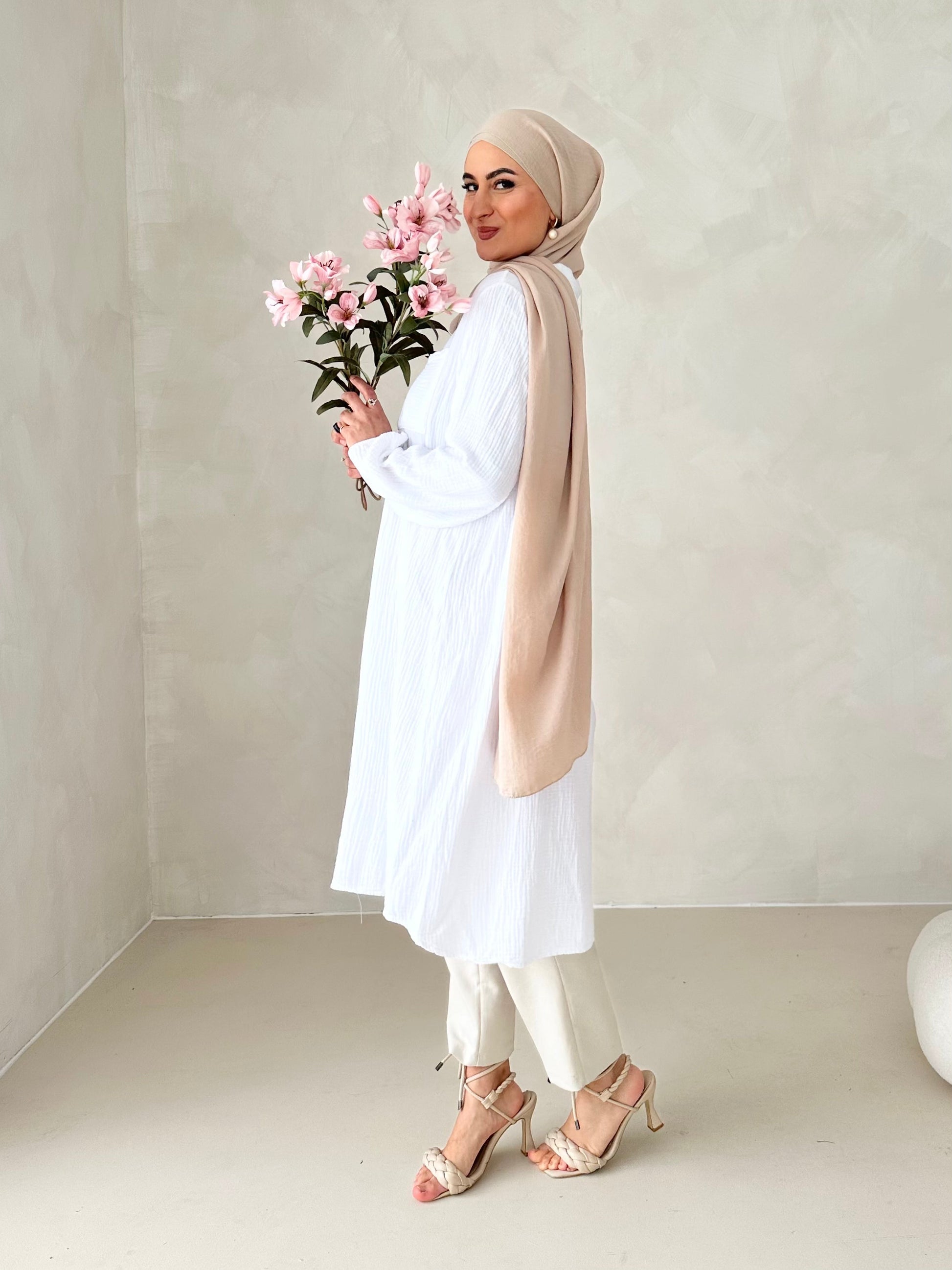 Tunique en mousseline