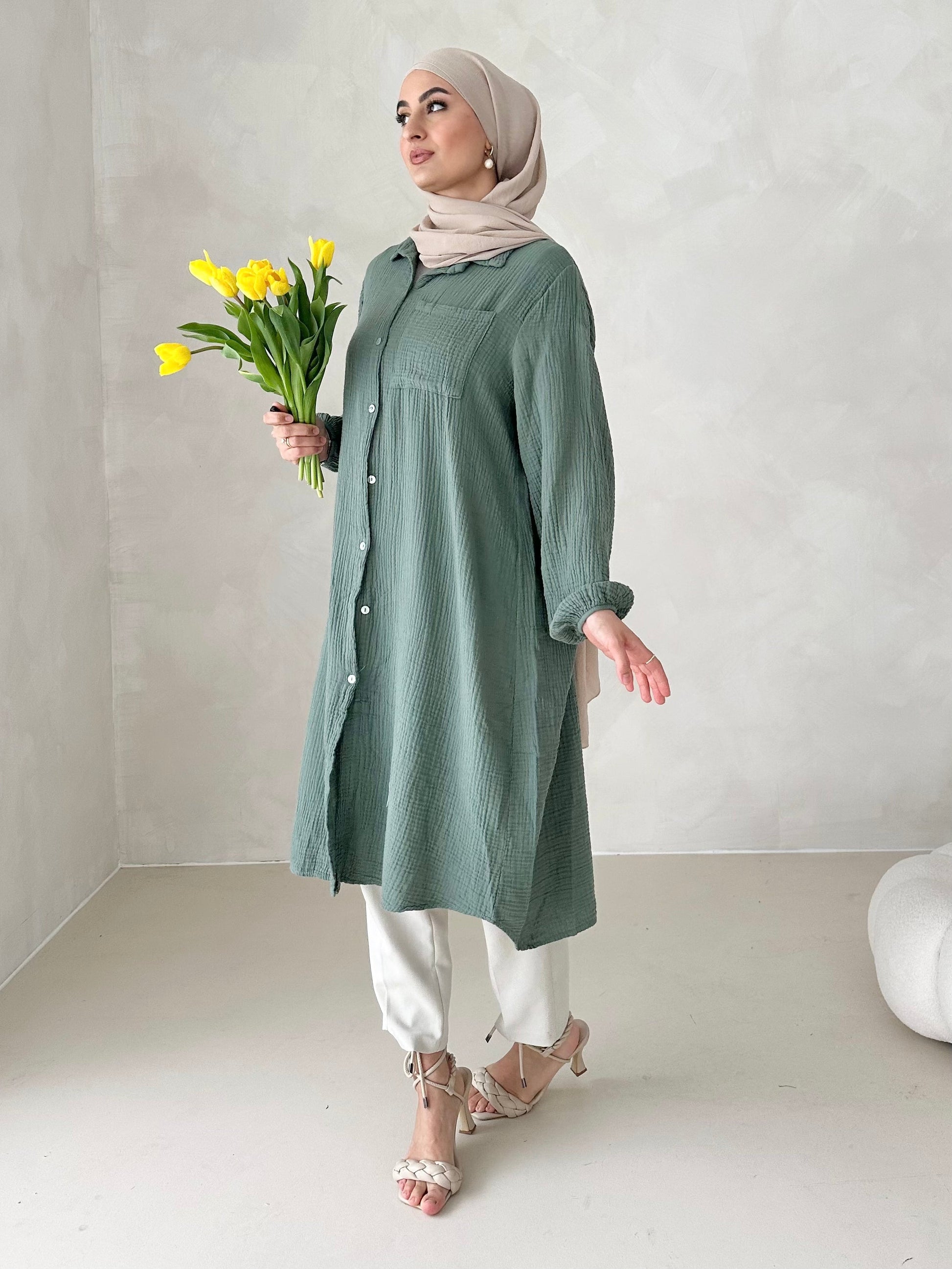 Tunique en mousseline