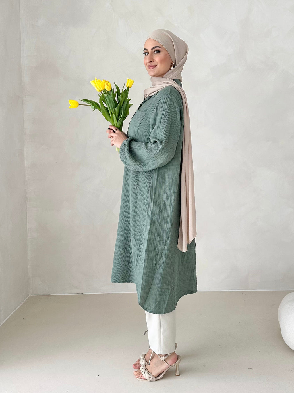 Tunique en mousseline