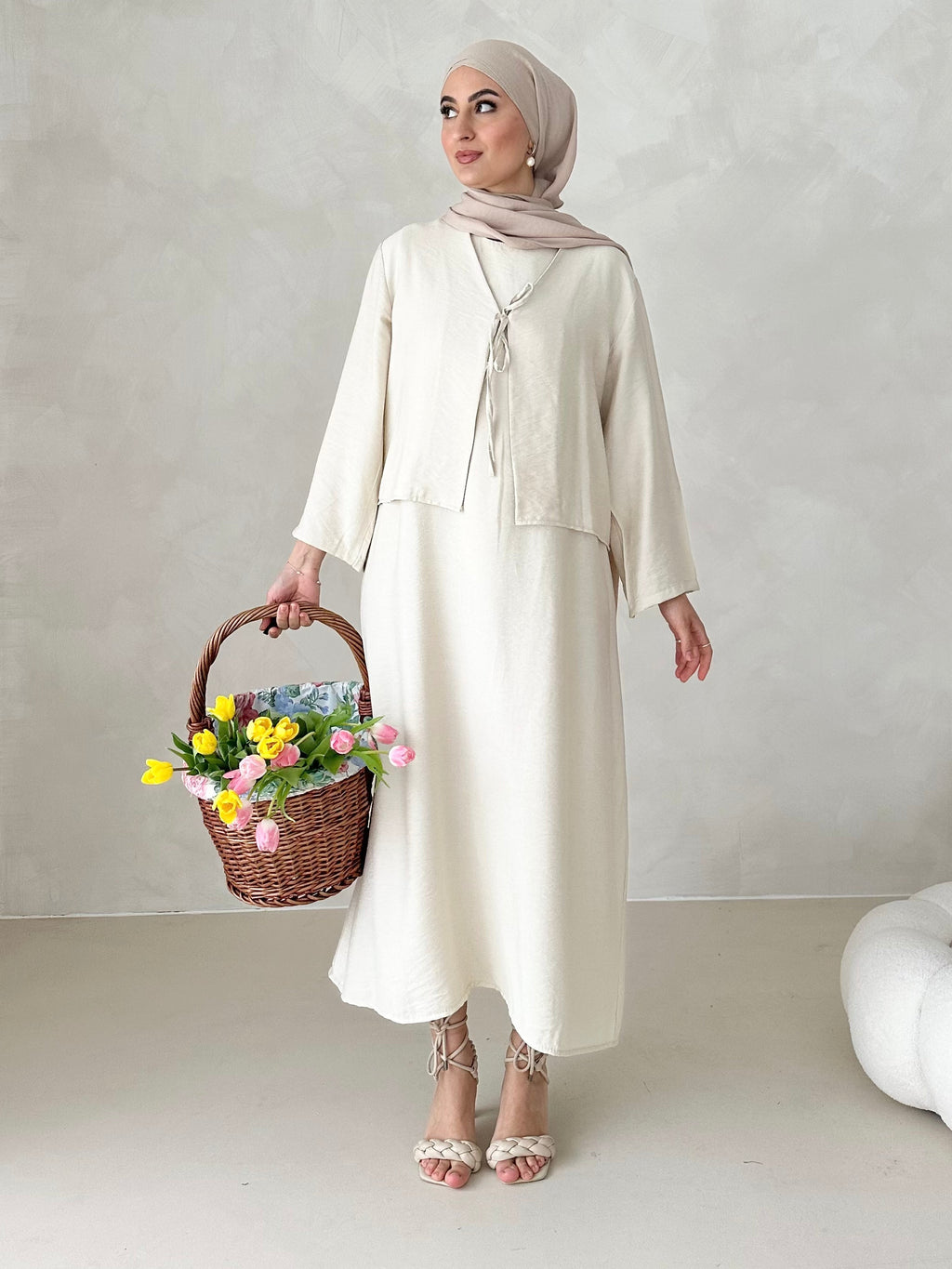 Robe cloche deux pièces