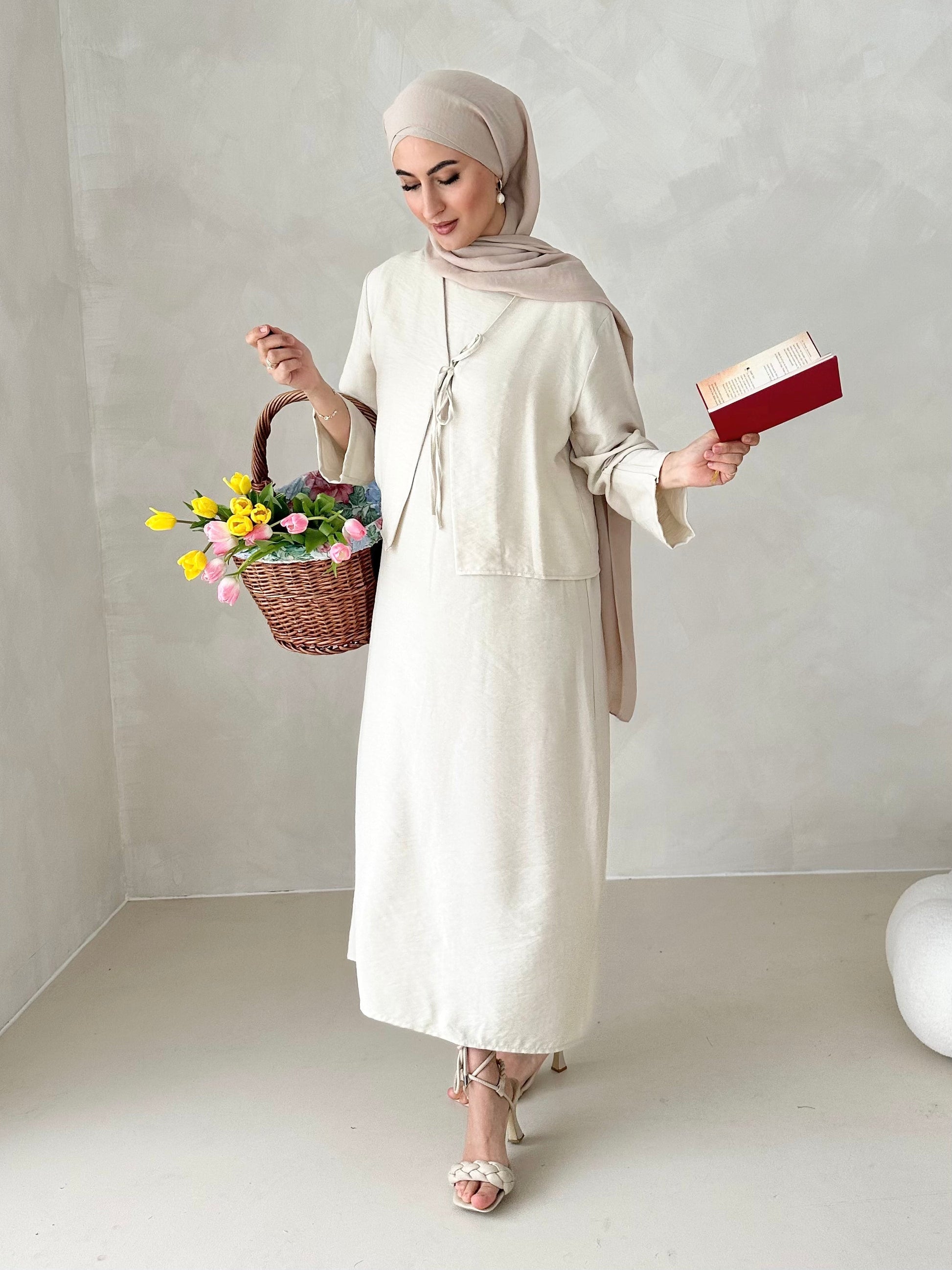 Robe cloche deux pièces