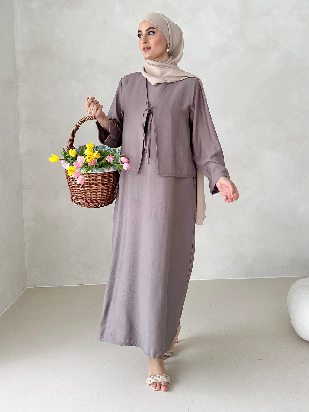 Robe cloche deux pièces