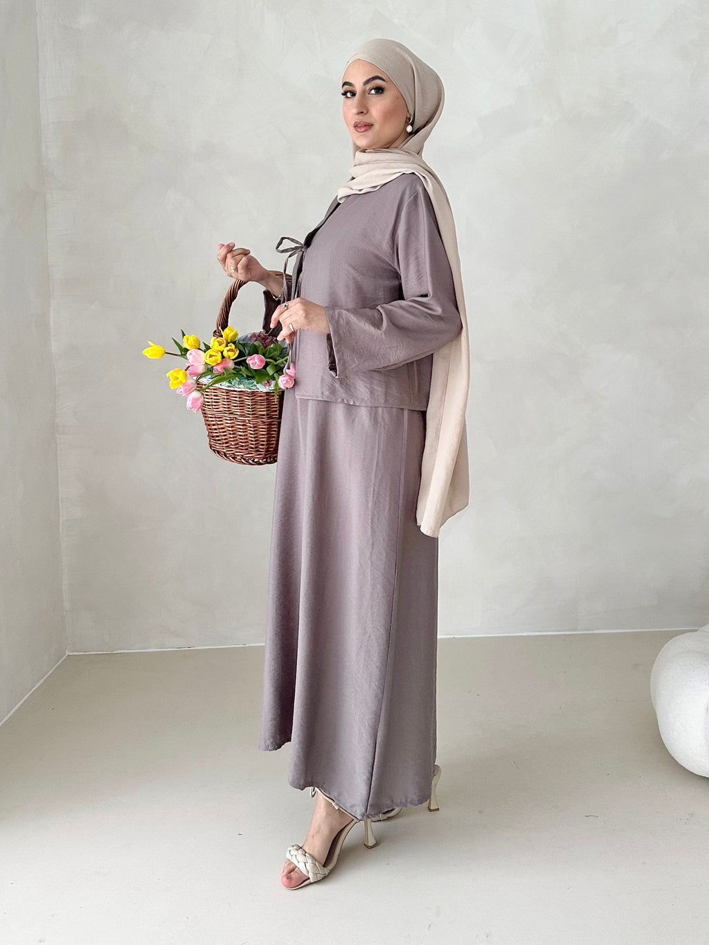 Robe cloche deux pièces