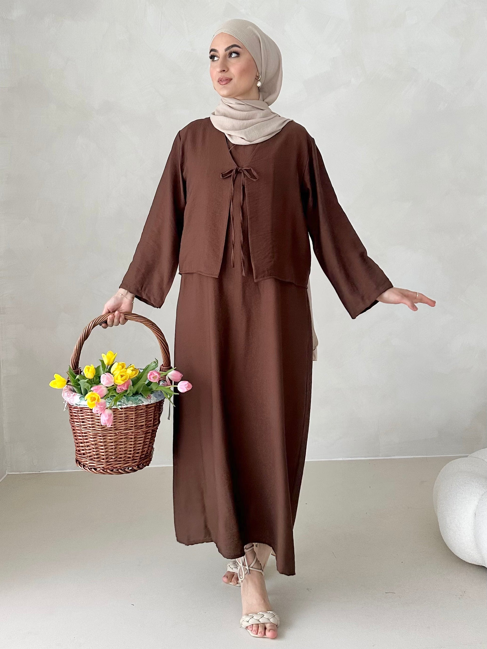 Robe cloche deux pièces