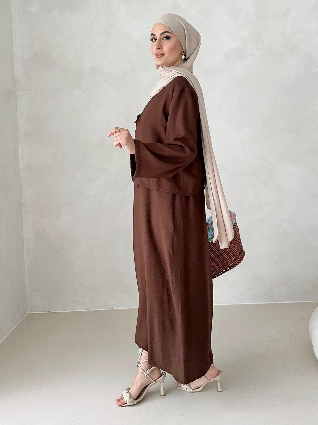 Robe cloche deux pièces