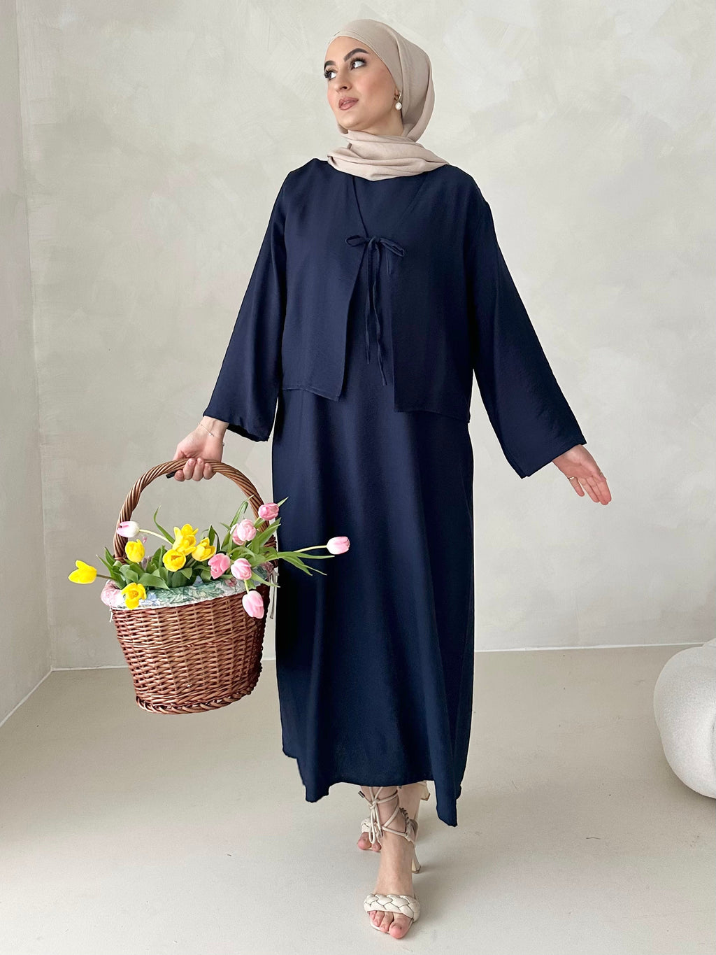 Robe cloche deux pièces