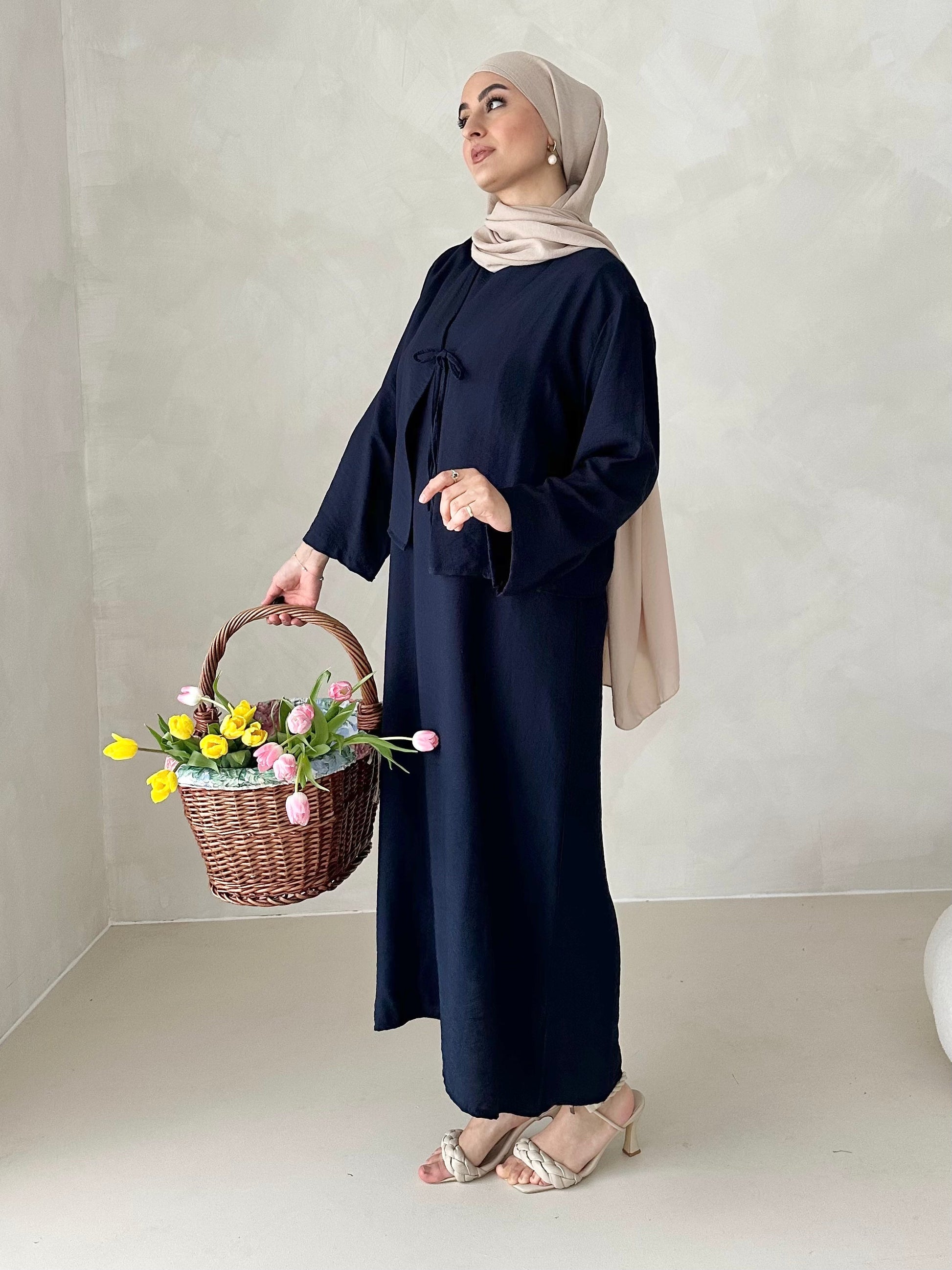 Robe cloche deux pièces