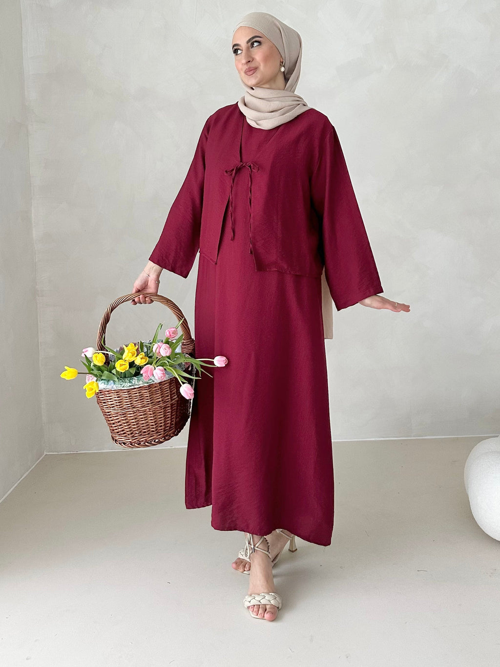 Robe cloche deux pièces