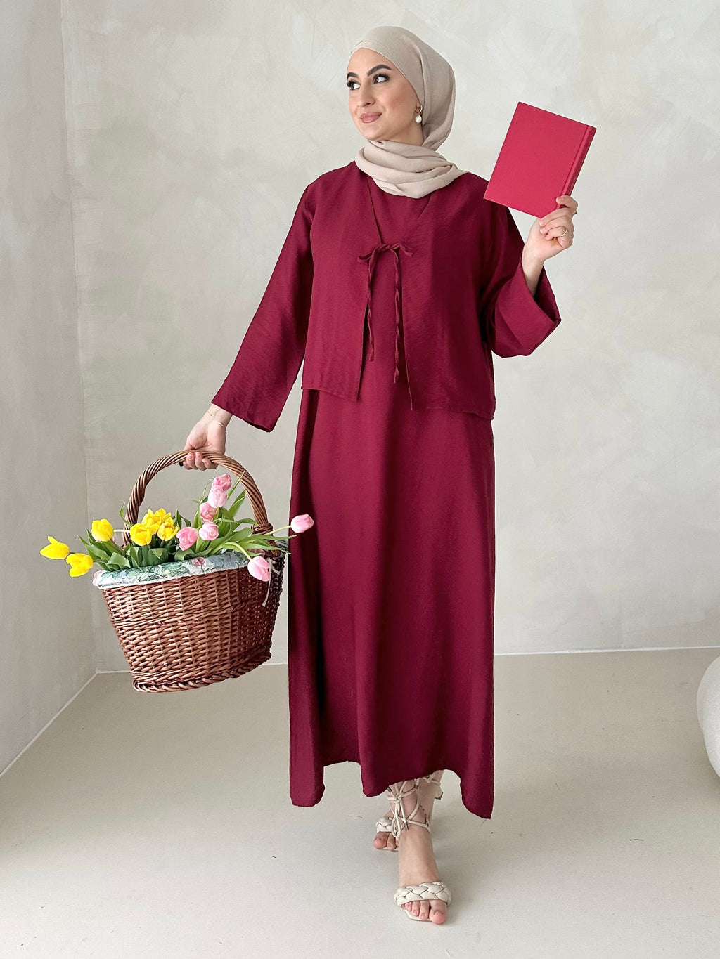 Robe cloche deux pièces