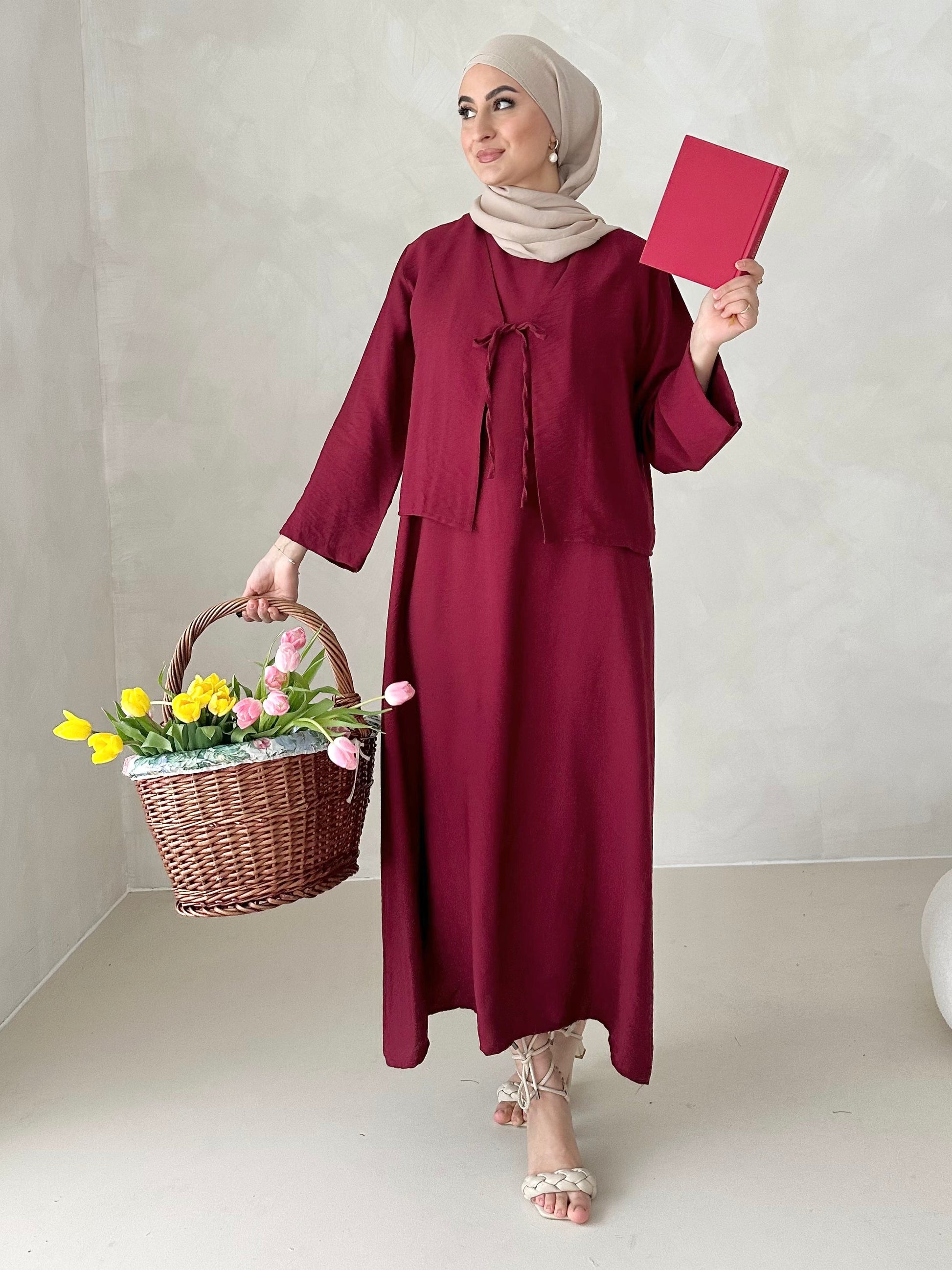 Robe cloche deux pièces