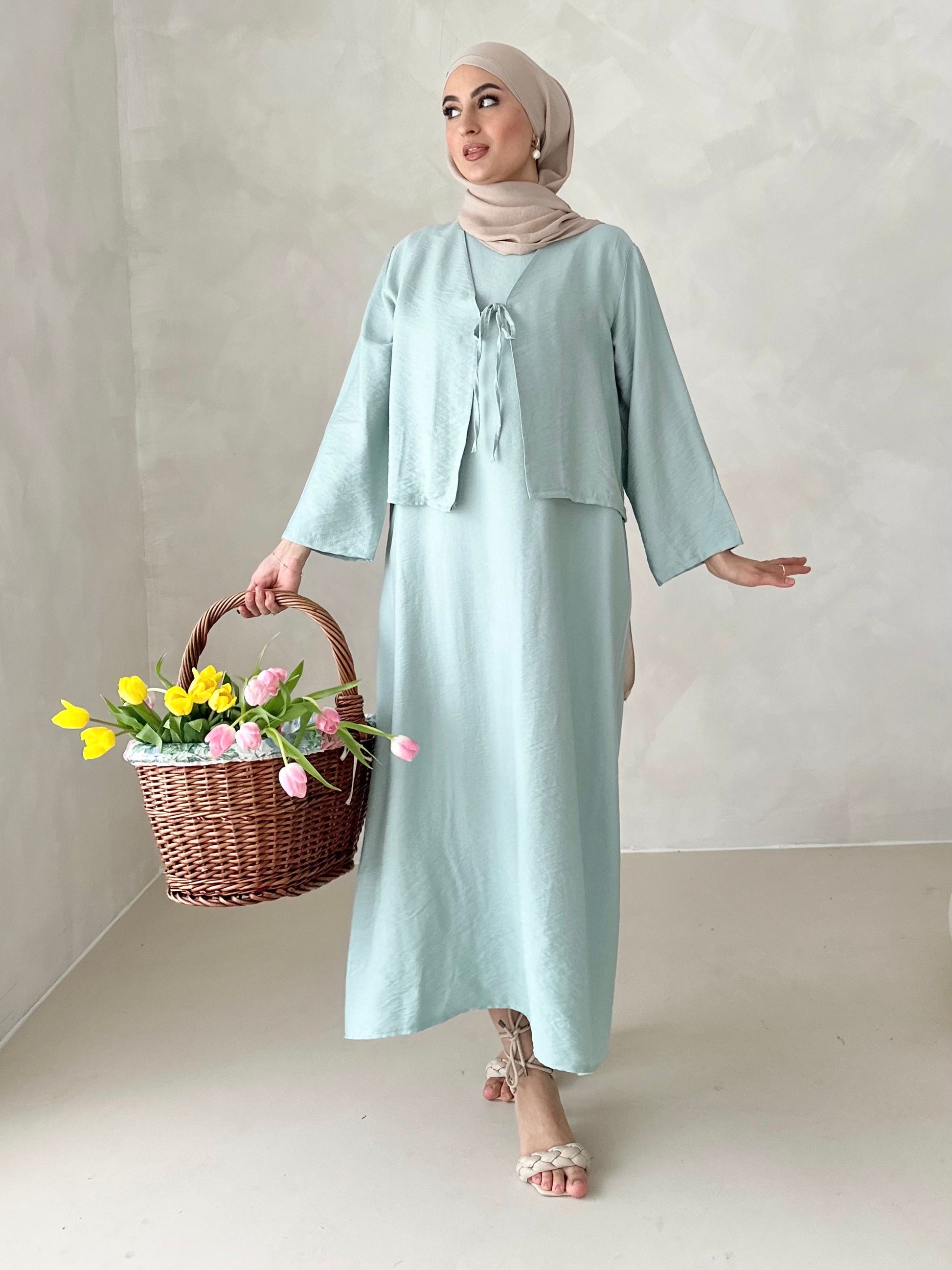 Robe cloche deux pièces