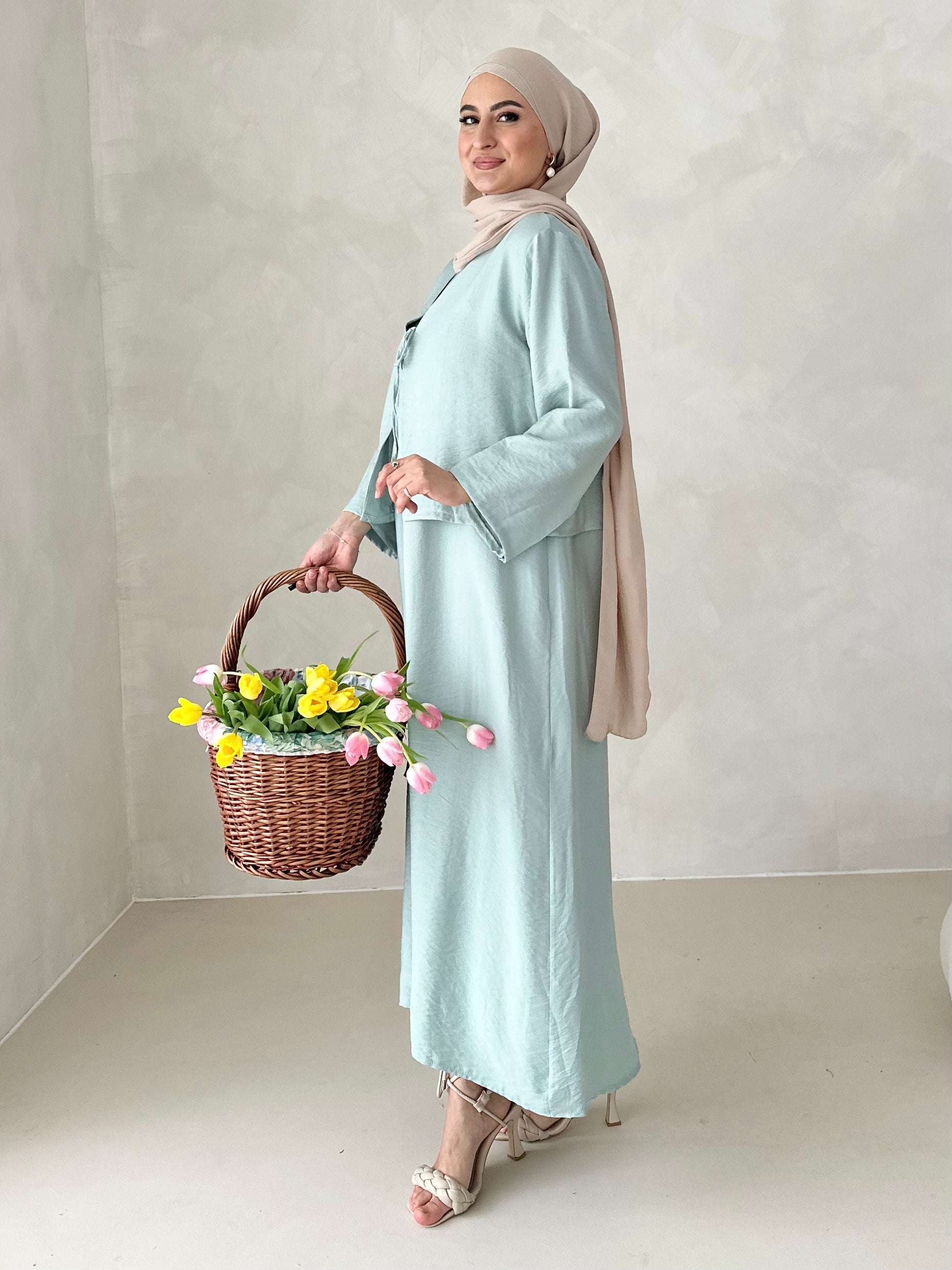 Robe cloche deux pièces