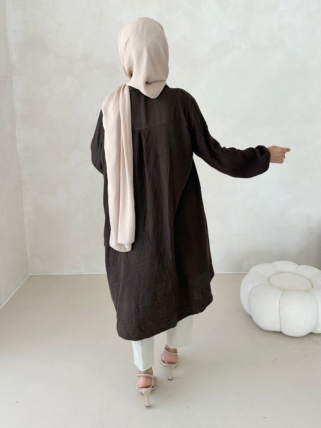 Tunique en mousseline