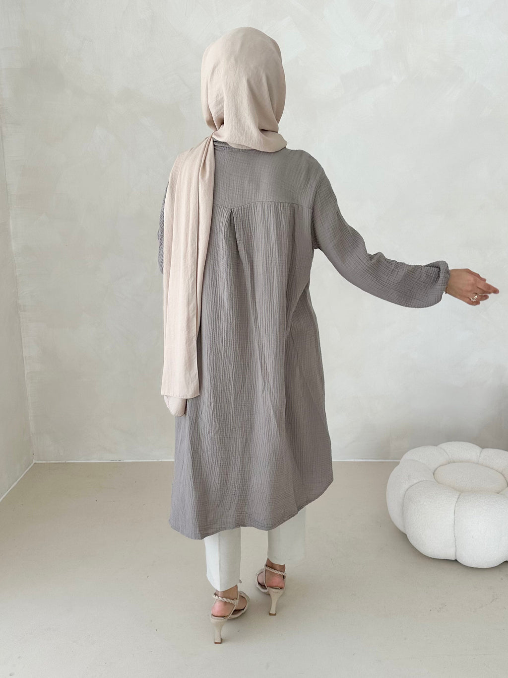 Tunique en mousseline