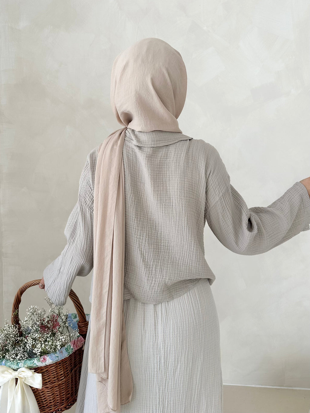 Chemise COURTE en mousseline