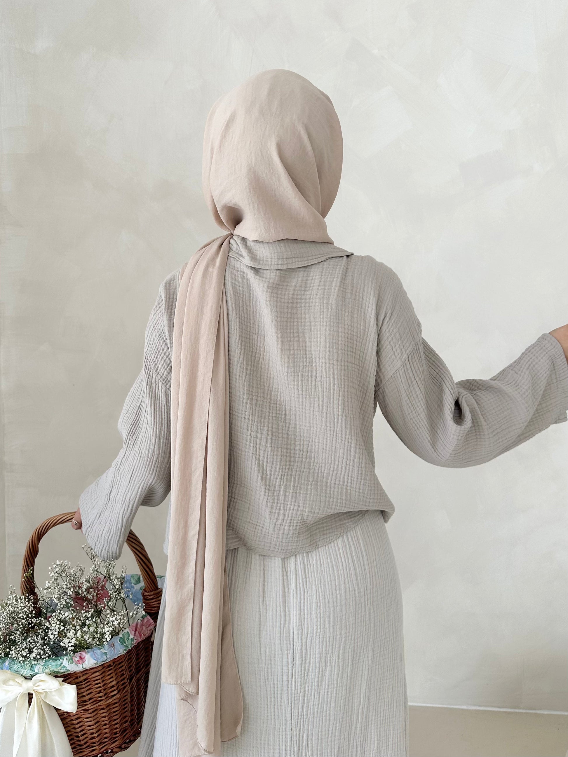 Chemise COURTE en mousseline