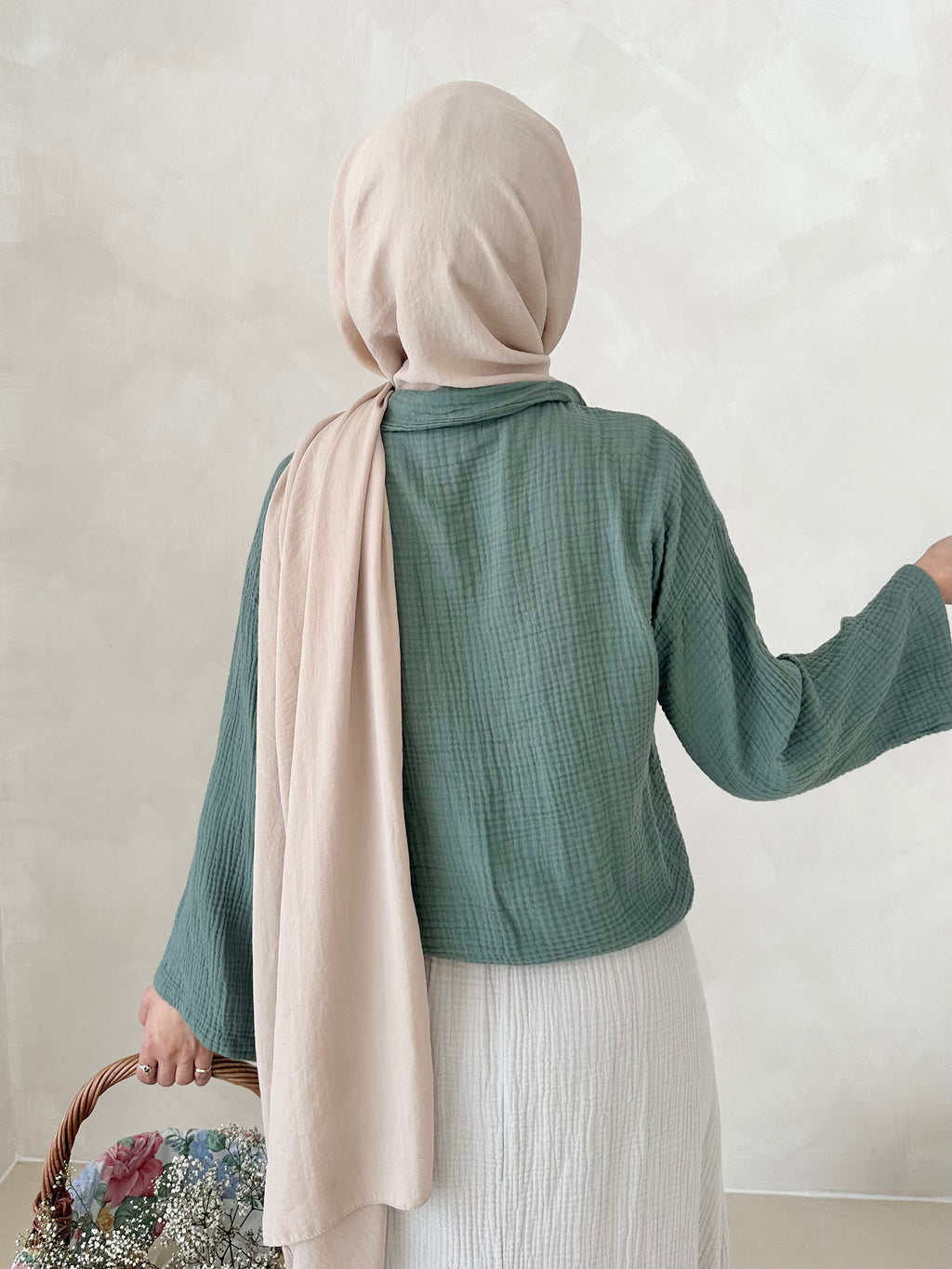 Chemise COURTE en mousseline