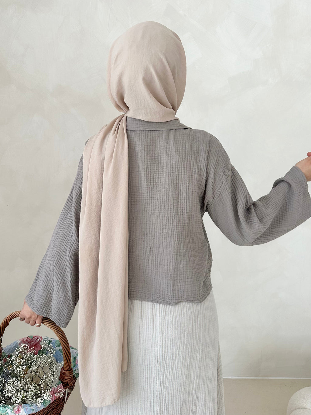 Chemise COURTE en mousseline