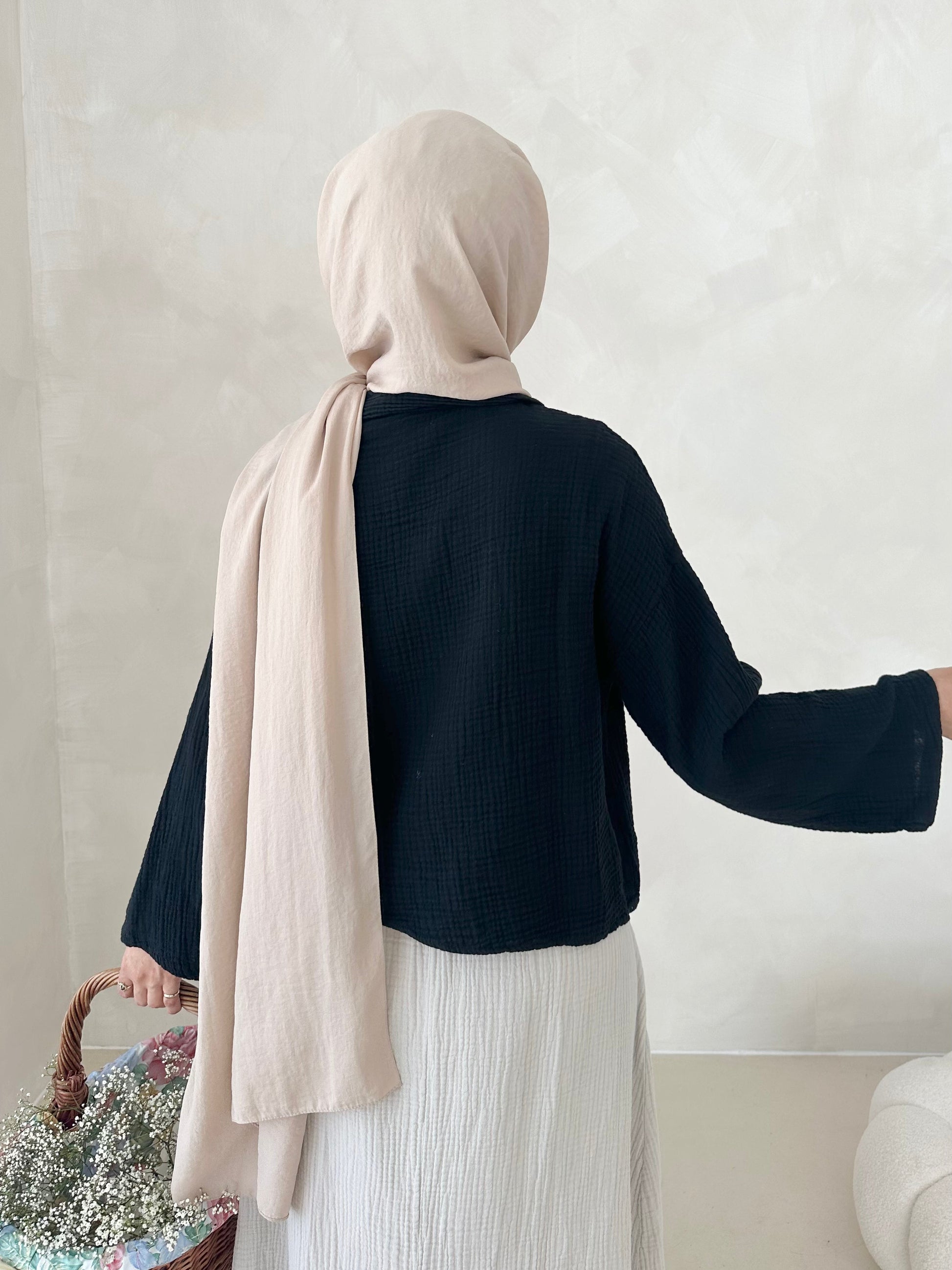 Chemise COURTE en mousseline