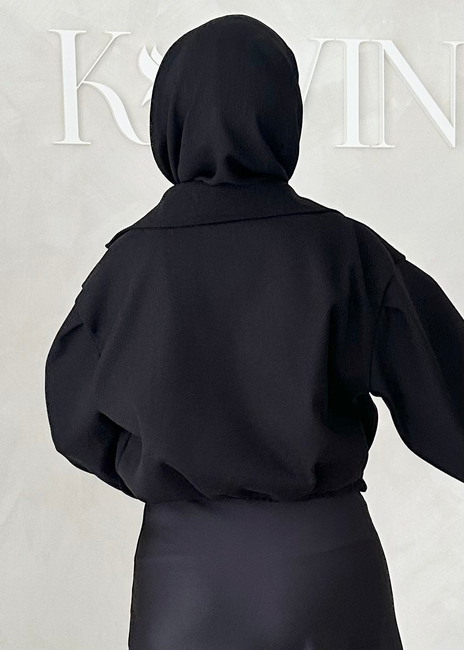 Veste look city avec élastique