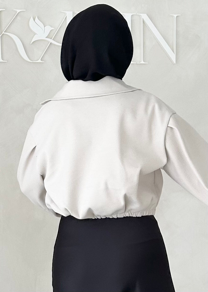 Veste look city avec élastique