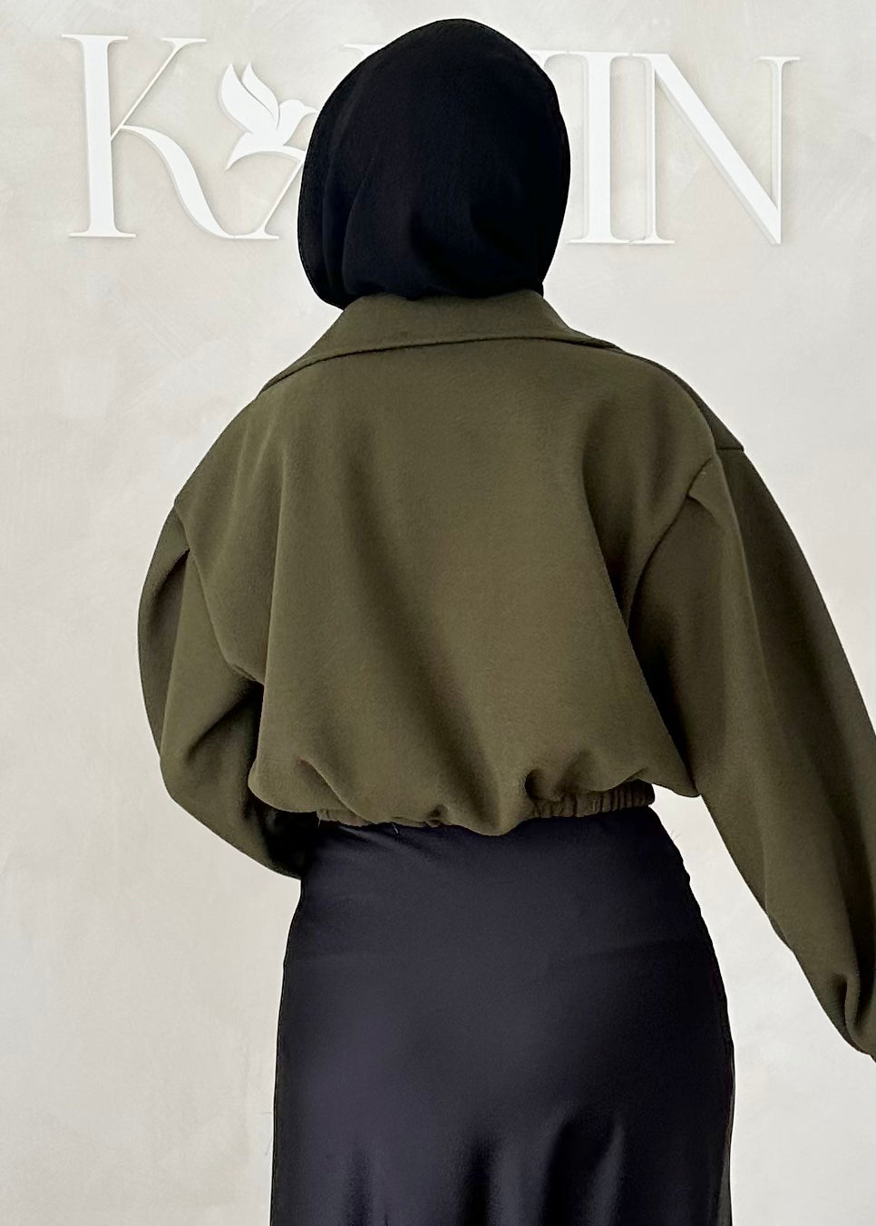 Veste look city avec élastique