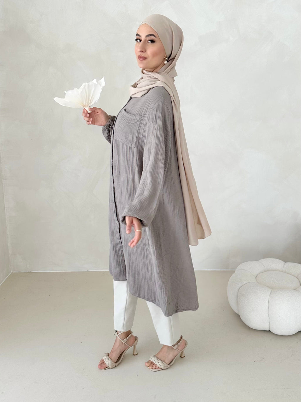 Tunique en mousseline